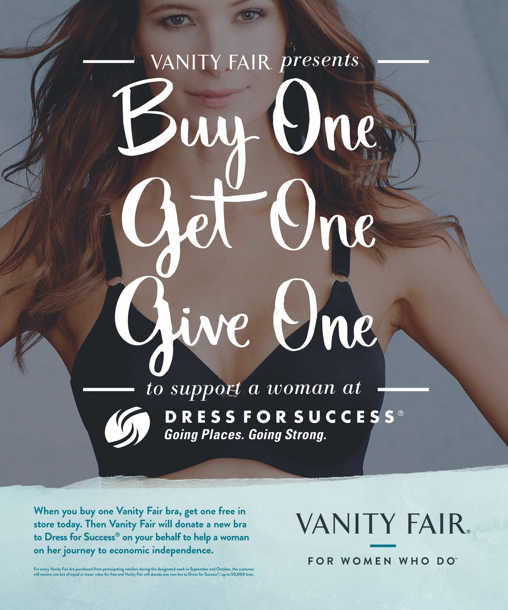 Vanity Fair Presents…Buy One, Get One, Give One