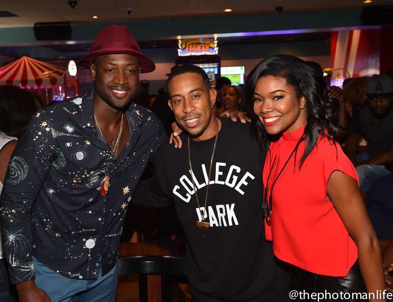 Wardrobe Breakdown: Dwyane Wade At Ludacris Celebrity Bowling Party