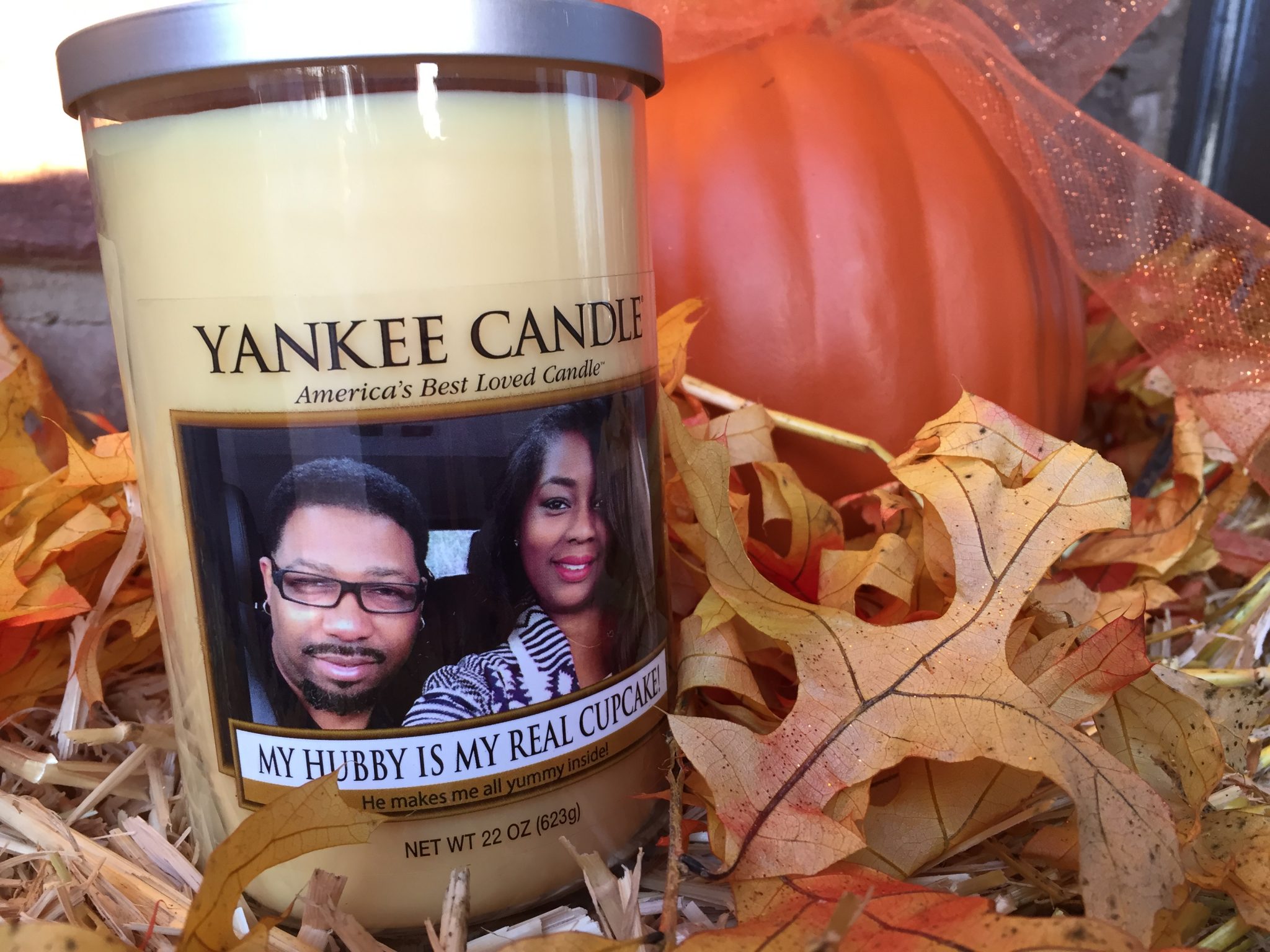 Gift Idea: Yankee Candle Personalized Photo Candles