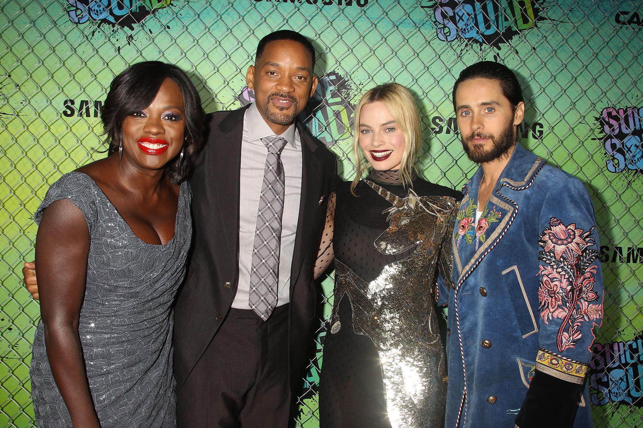 Will & Jaden Smith, Viola Davis & More Attend ‘Suicide Squad’ NYC Premiere