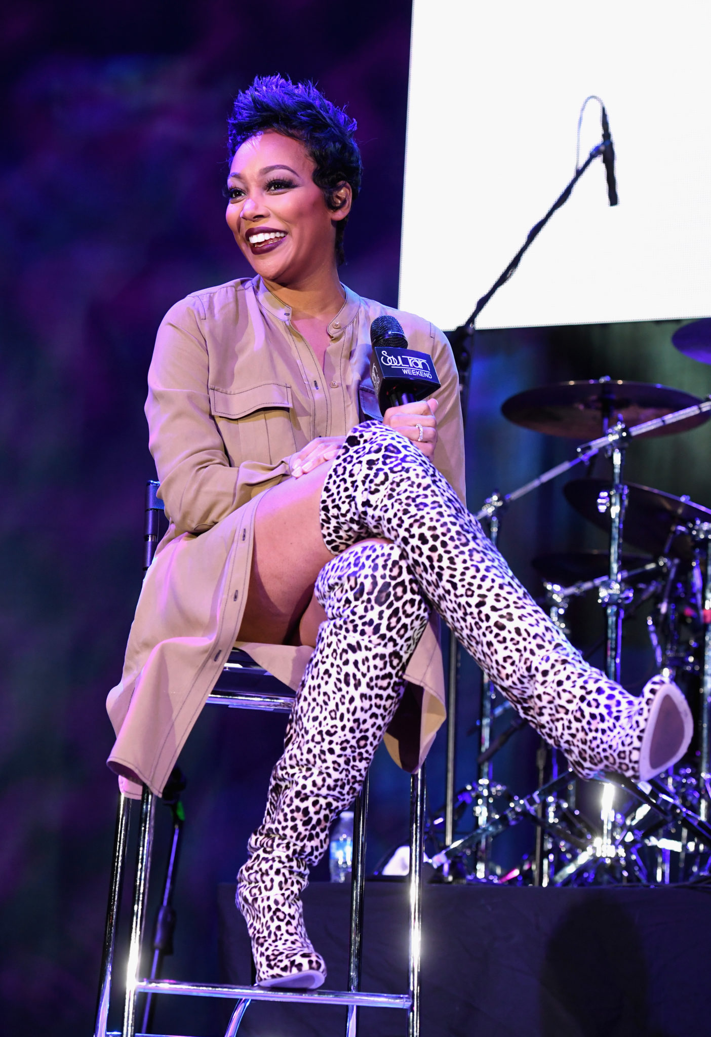 Wardrobe Breakdown: Monica At ‘Acoustically Speaking’ Concert In Vegas