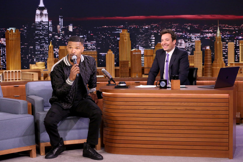In Case You Missed It: Jamie Foxx On The Tonight Show Starring Jimmy Fallon