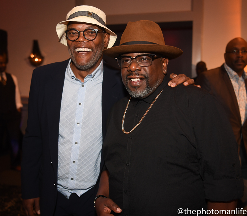 Samuel L. Jackson, Usher, Cedric The Entertainer And More Come Out For Charity Event