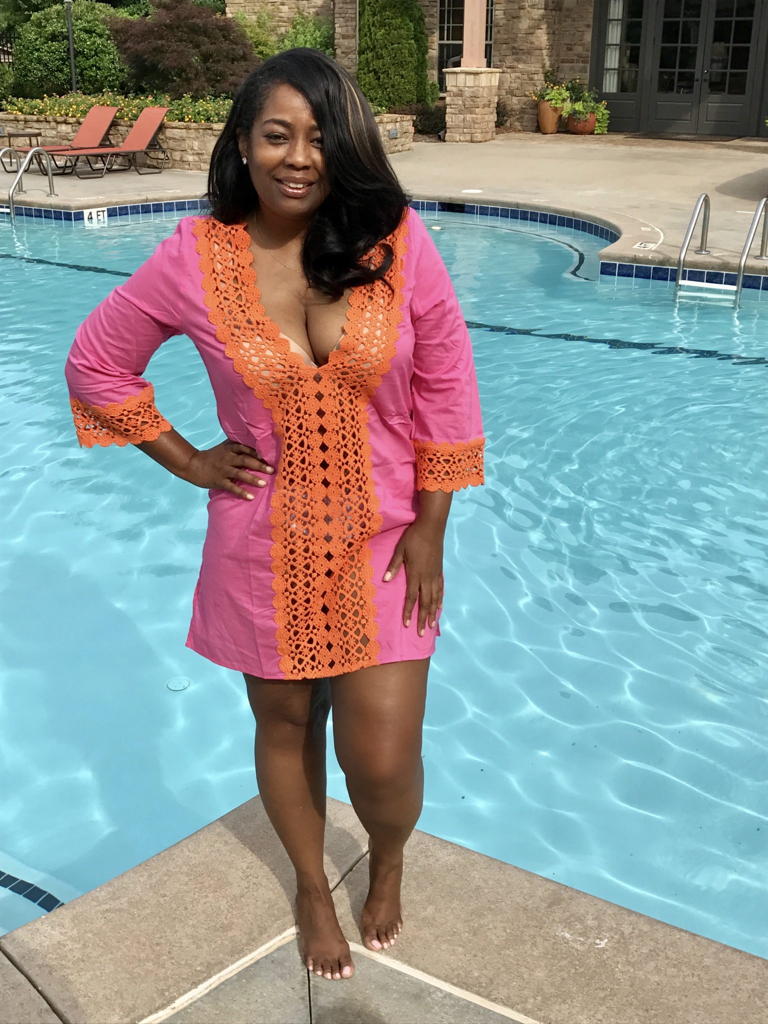 My Style: Nora Crochet Tunic Cover Up