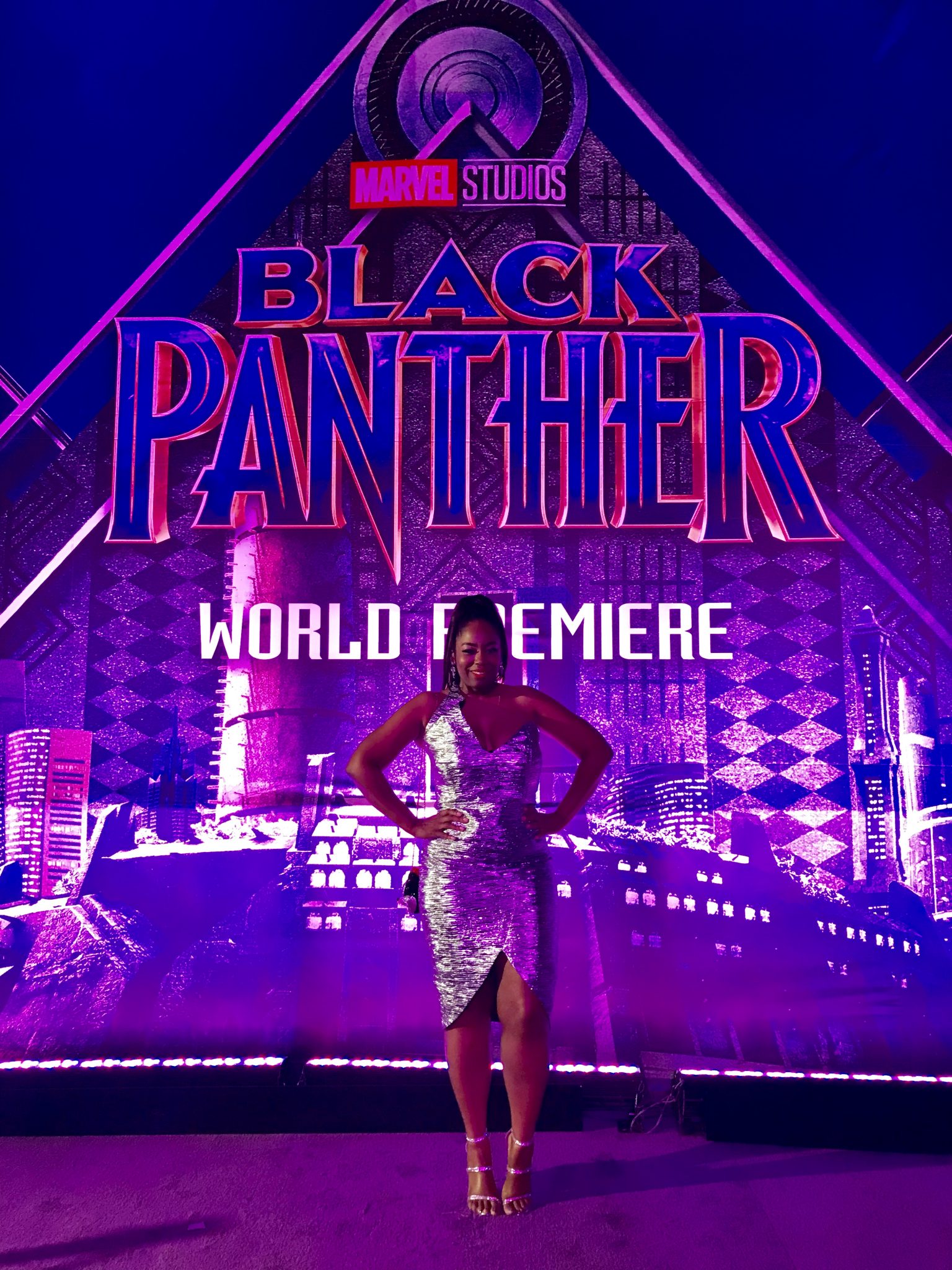 My Black Panther Hollywood World Premiere Red Carpet Experience