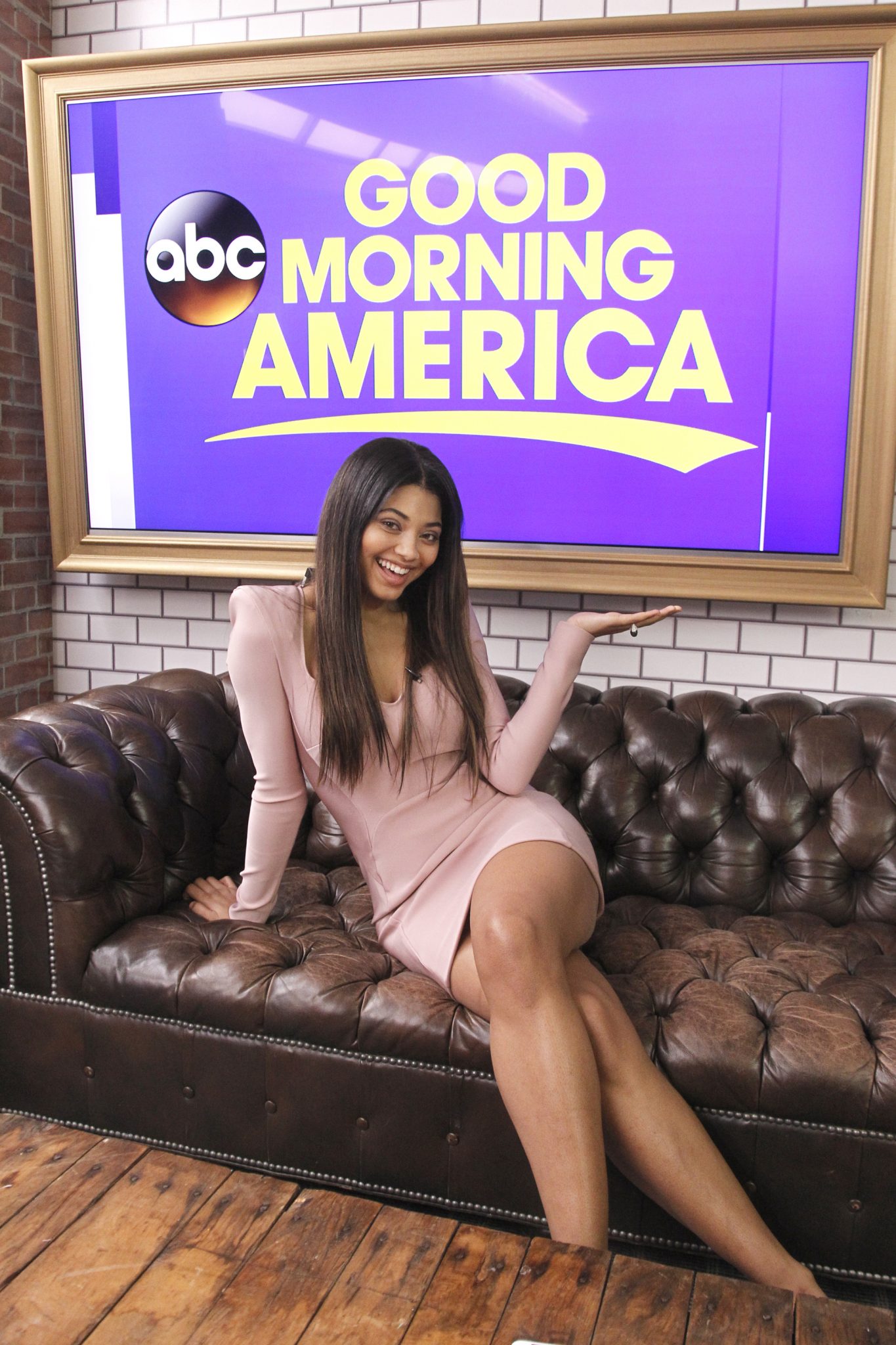 In Case You Missed It: Sports Illustrated Cover Model Danielle Herrington On GMA