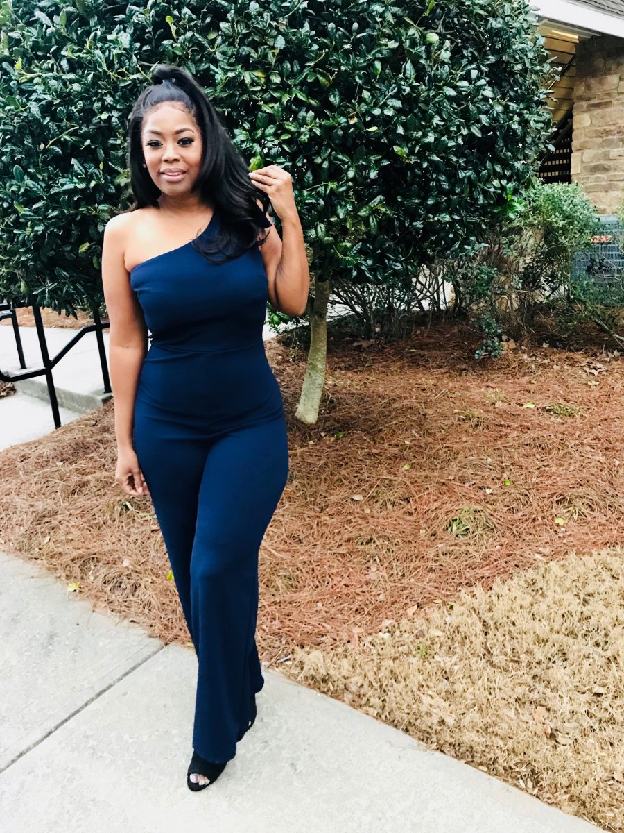 My Style: Jordyn One Shoulder Jumpsuit - Talking With Tami