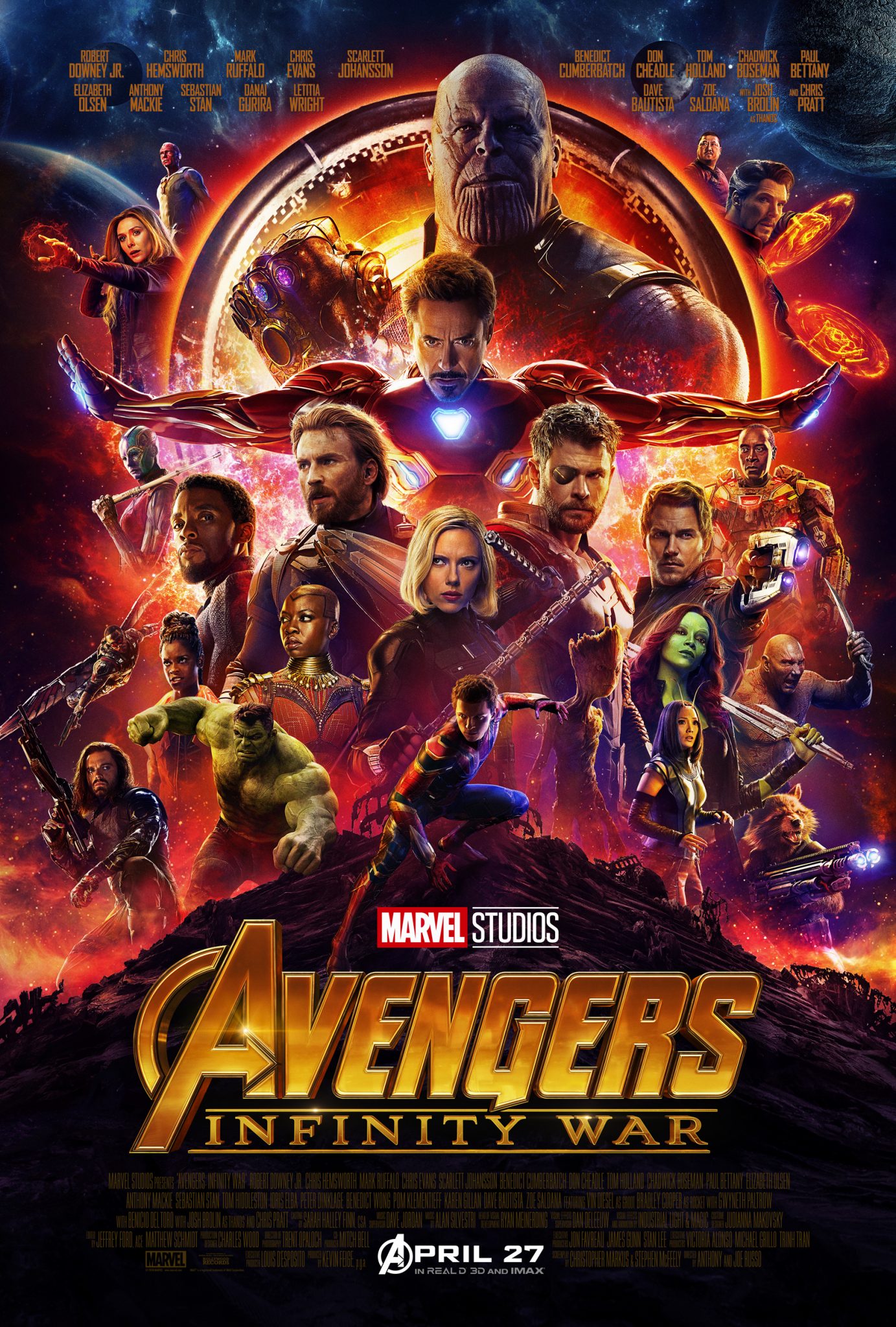 First Look: Marvel Studios’ AVENGERS: INFINITY WAR Trailer And Poster