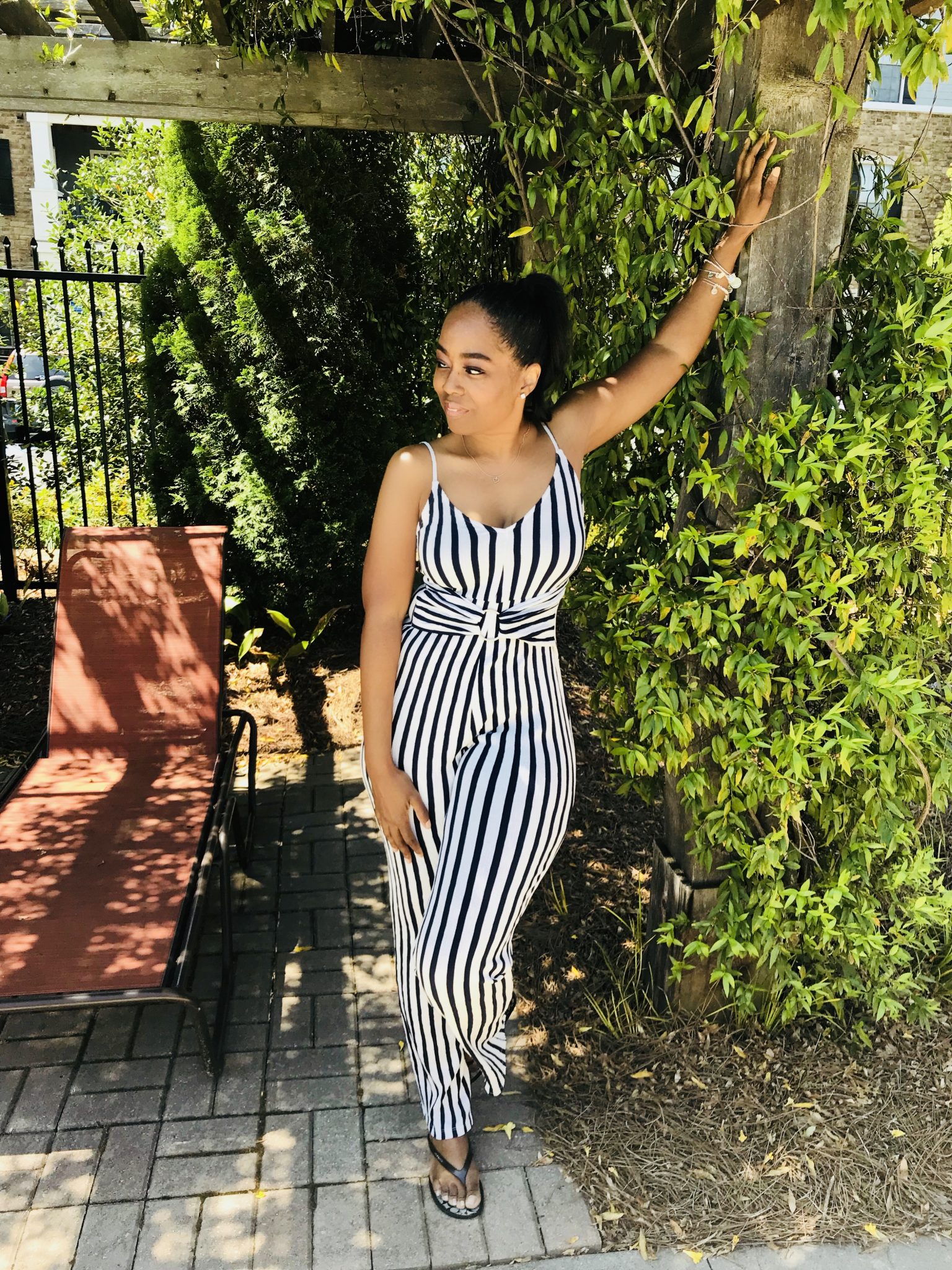 My Style: Striped Jumpsuit