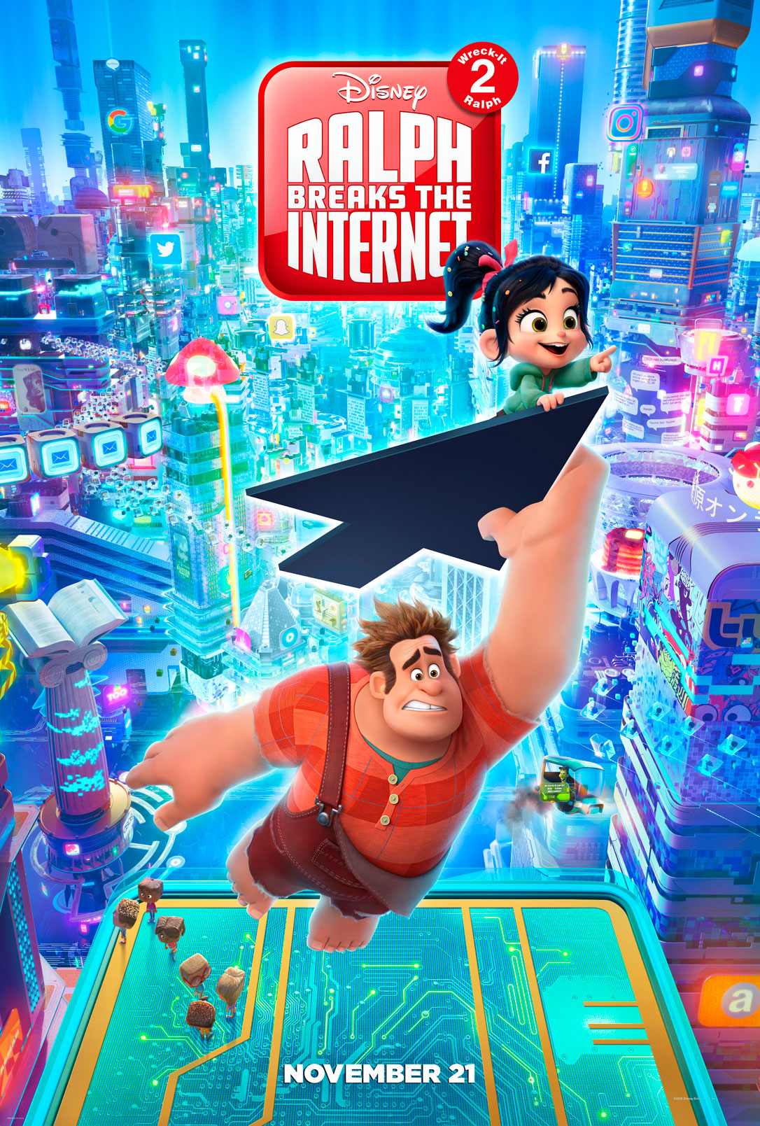 New Movie: Ralph Breaks The Internet: Wreck-It Ralph 2