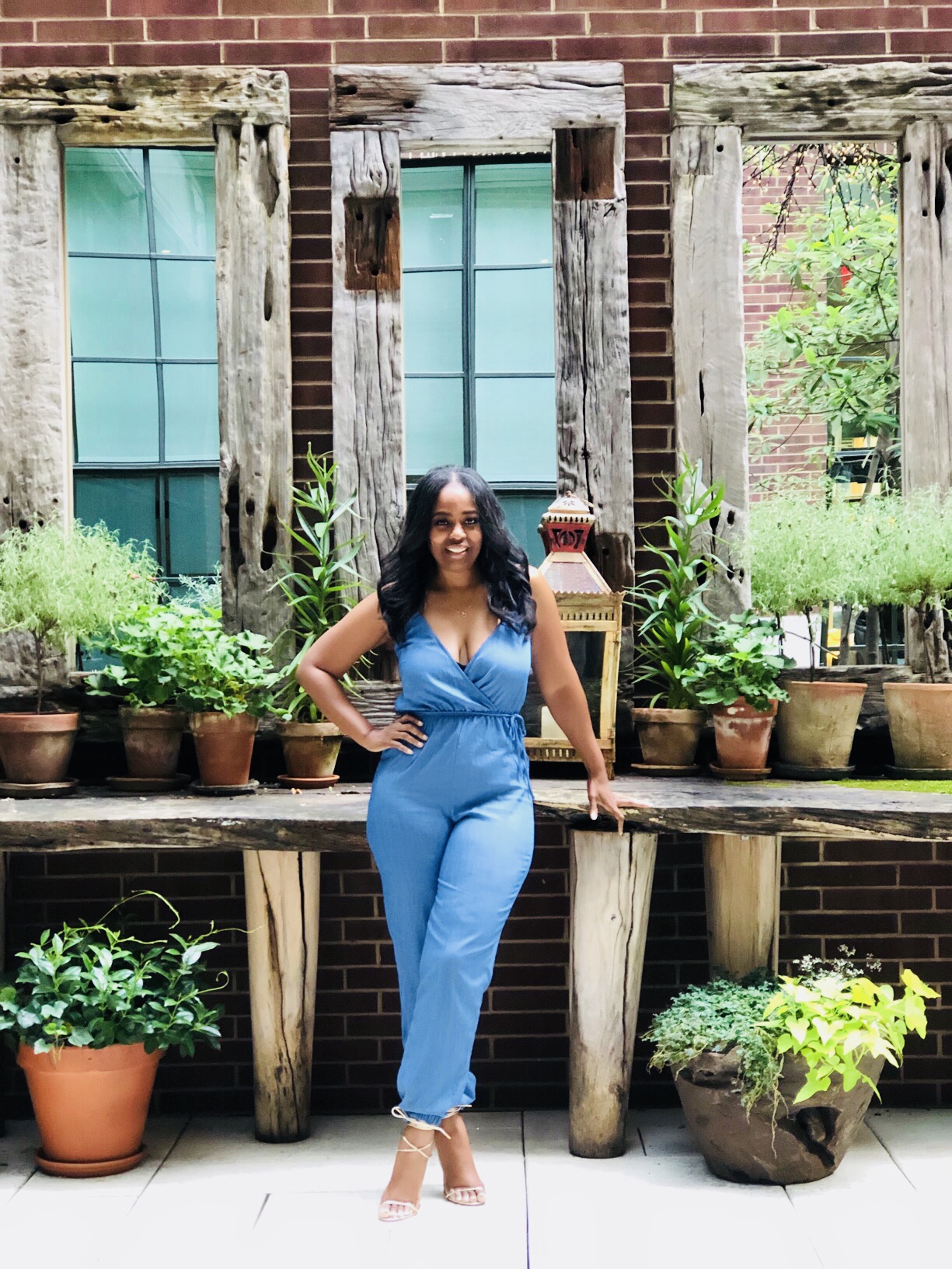 My Style: Chambray Jumpsuit
