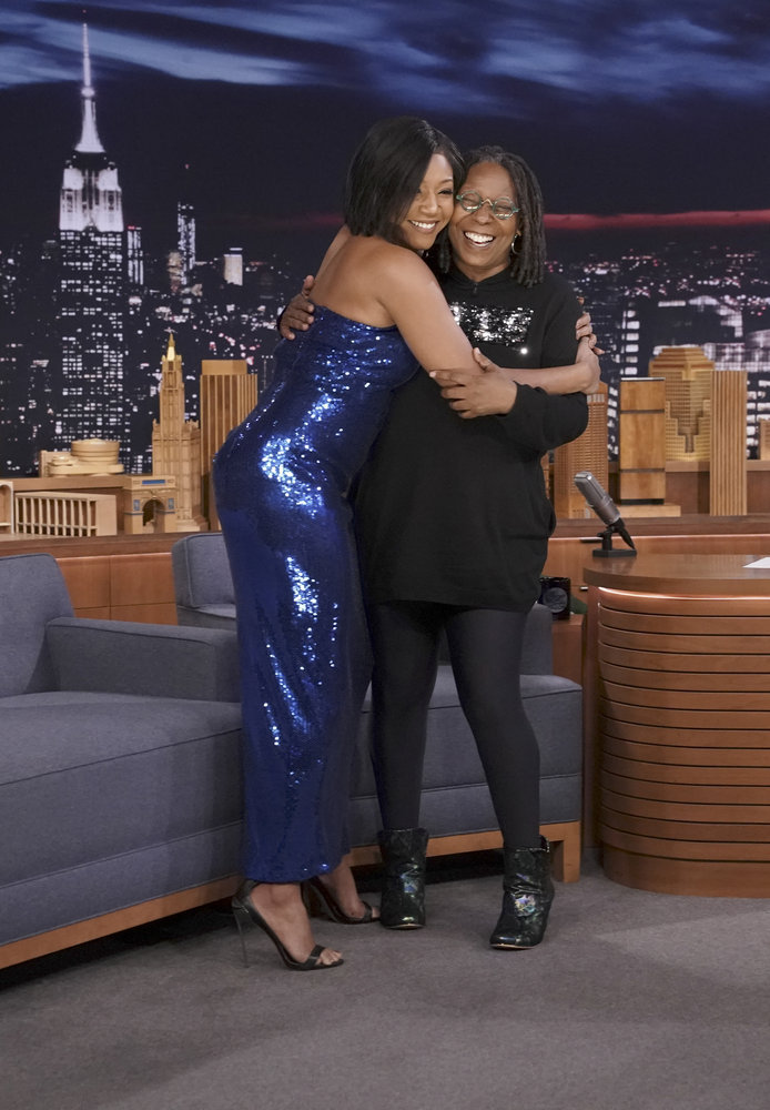 In Case You Missed It: Whoopi Goldberg And Tiffany Haddish On Jimmy Fallon