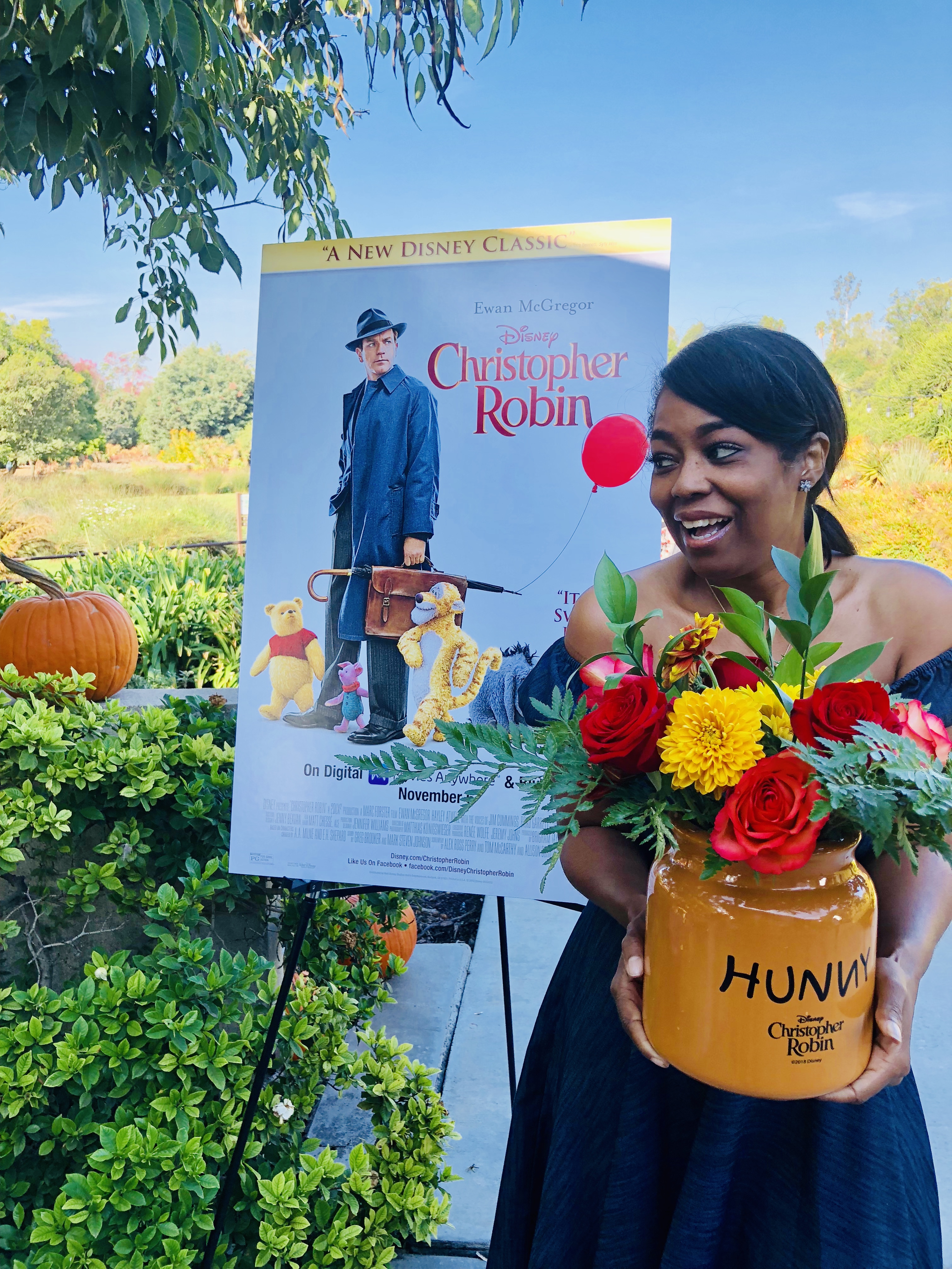 A Floral Arrangement Class & Friendsgiving Luncheon To Celebrate The Digital Release Of Christopher Robin