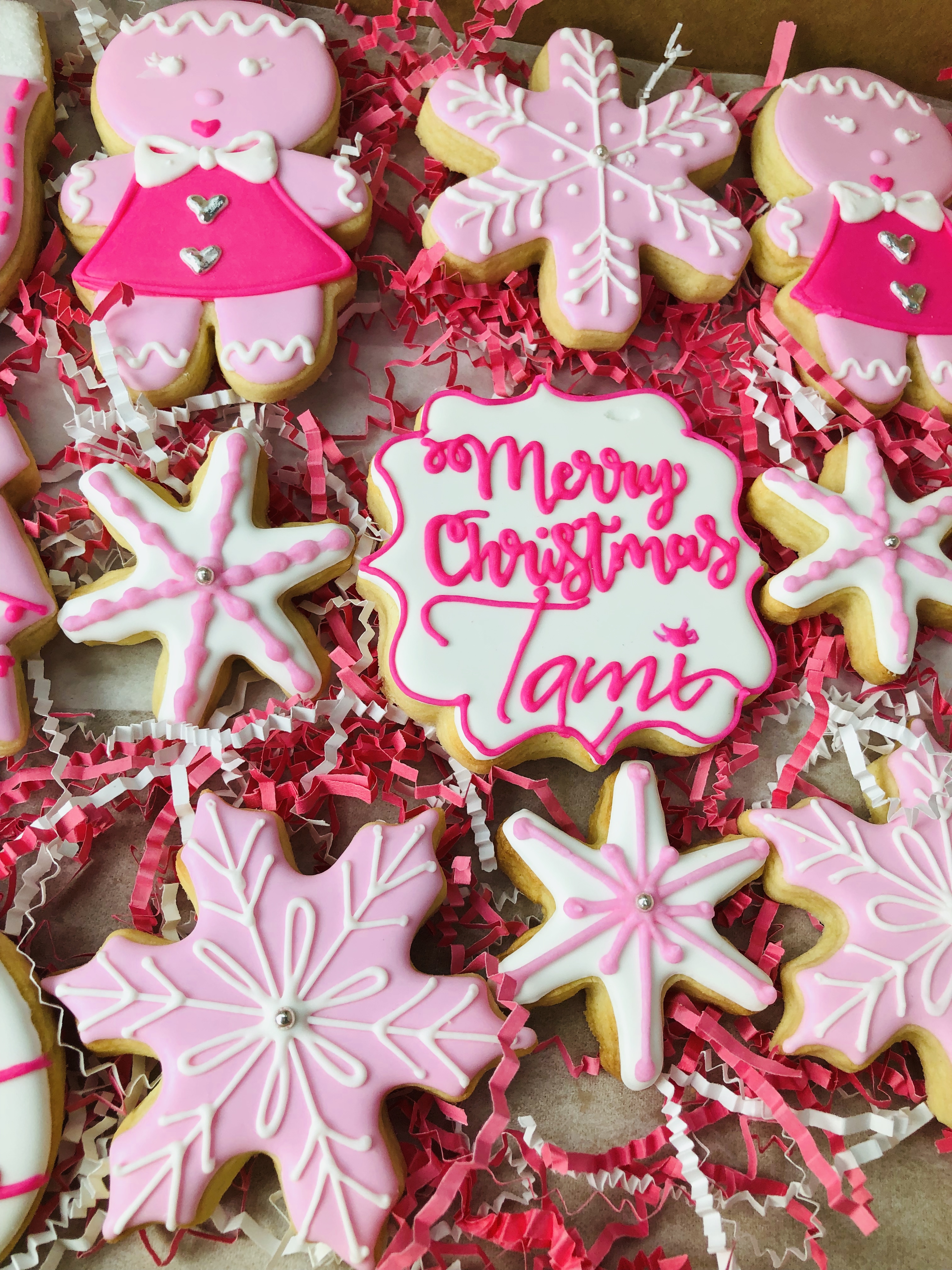 Pum’s Sweets Personalized Holiday Cookies