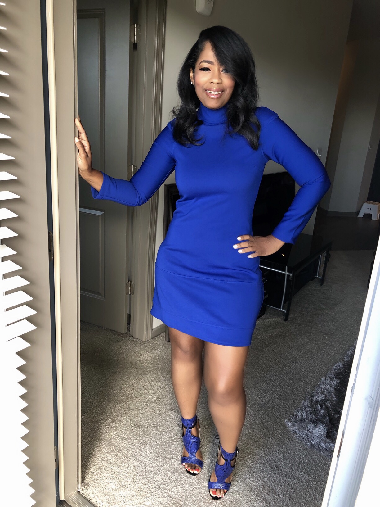 My Style: Cleah Couture Blue Dress