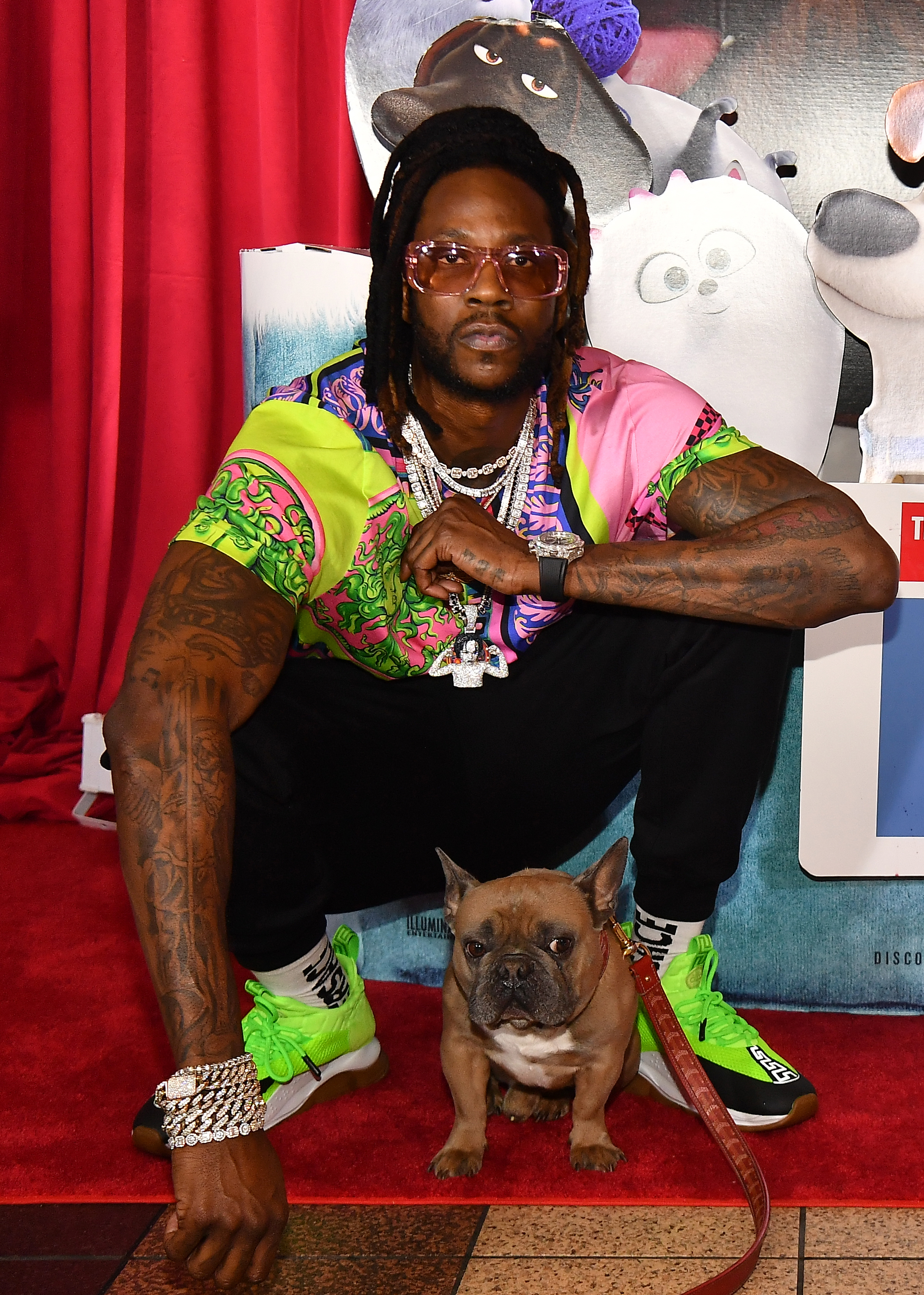 2 Chainz Host The Secret Life Of Pets 2 Screening In ATL With Dog Trappy