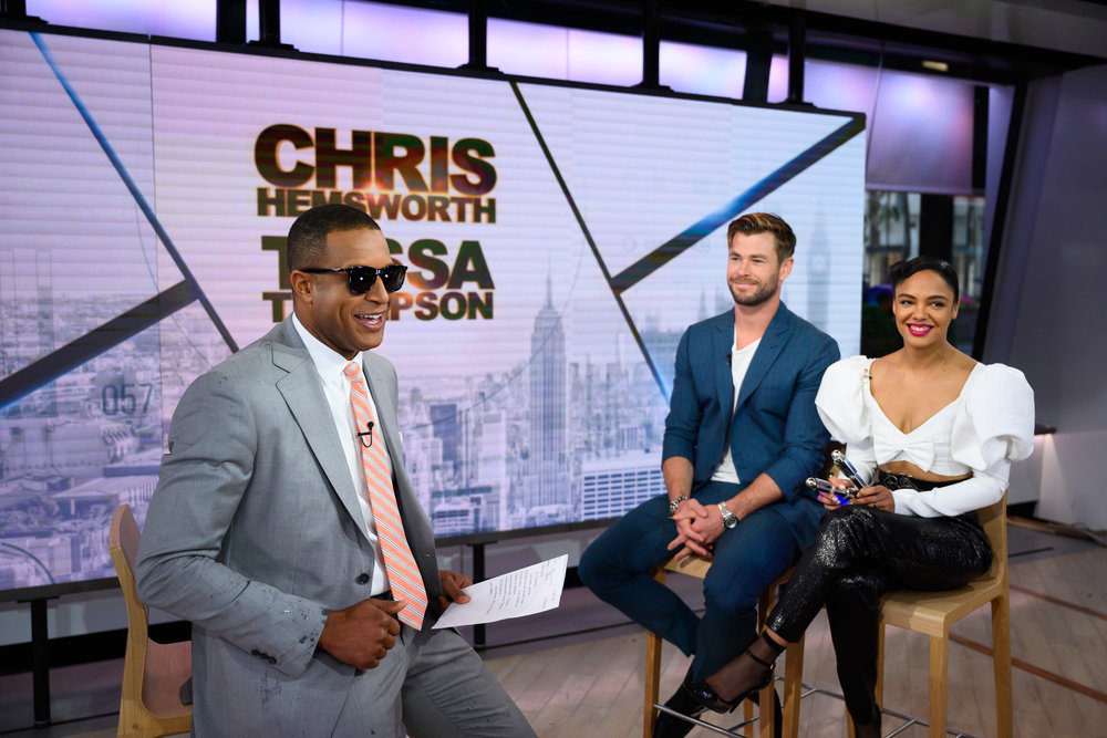 In Case You Missed It: Chris Hemsworth And Tessa Thompson On The Today ...