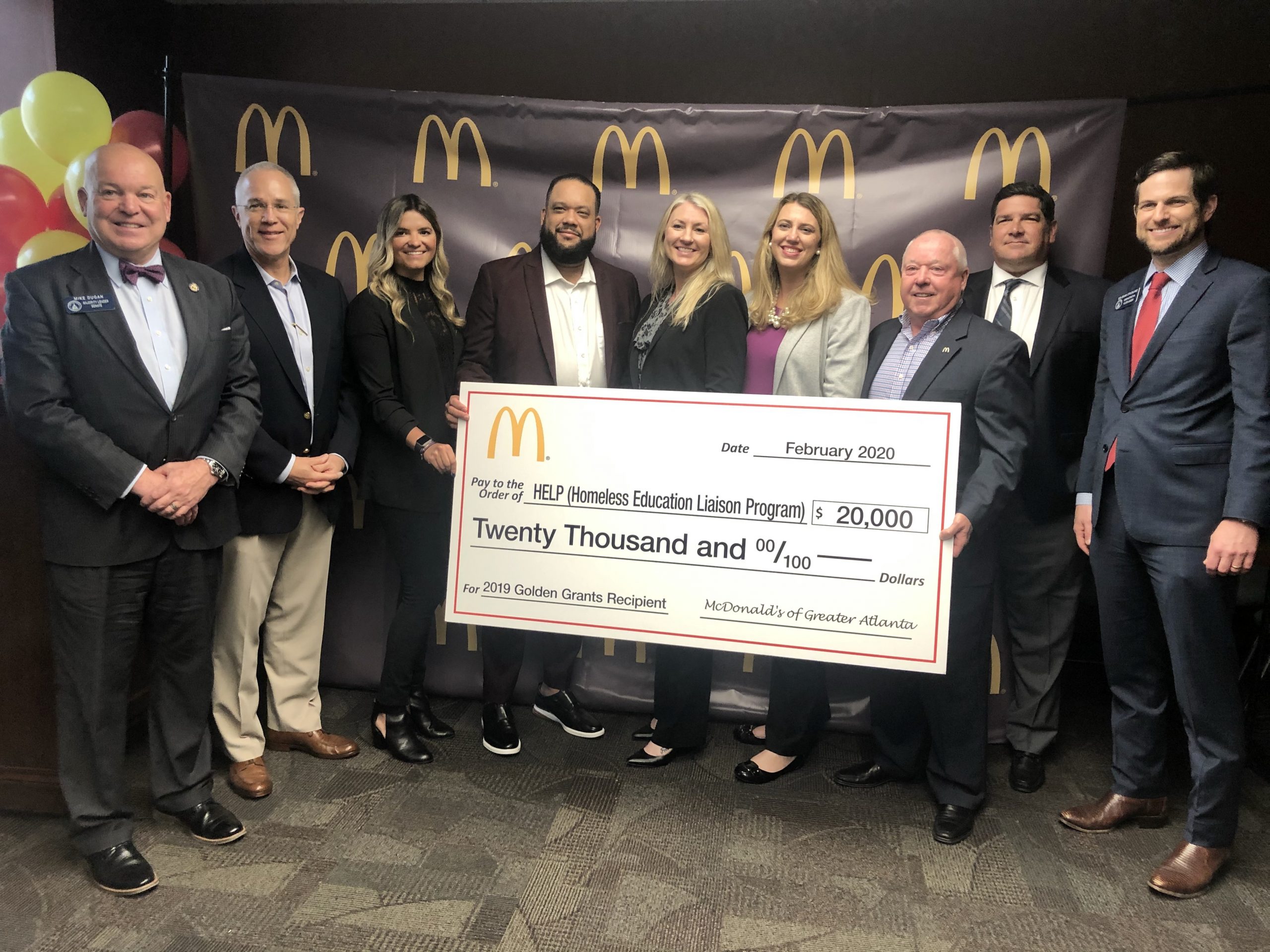 Greater Atlanta McDonald’s Franchisees Award 40,000 Of Golden Grants To Top Education Professionals