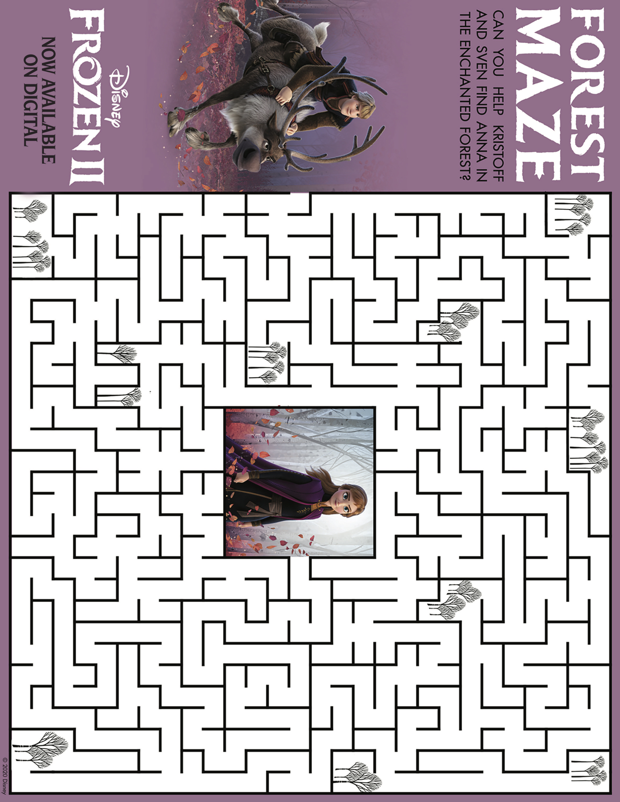 Frozen 2 Activity Sheets - Talking With Tami