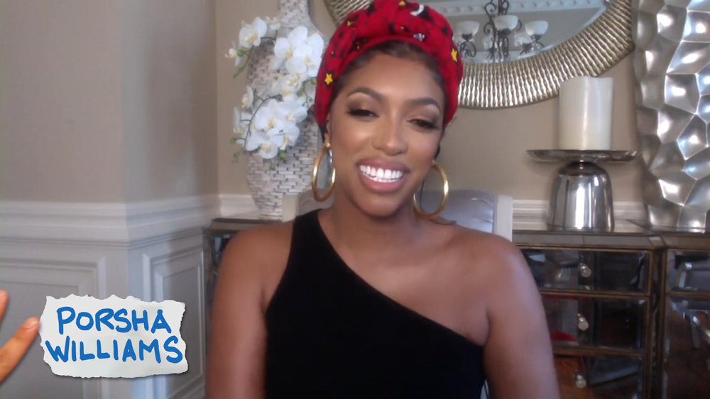 In Case You Missed It: Porsha Williams On Watch What Happens Live With Andy Cohen At Home