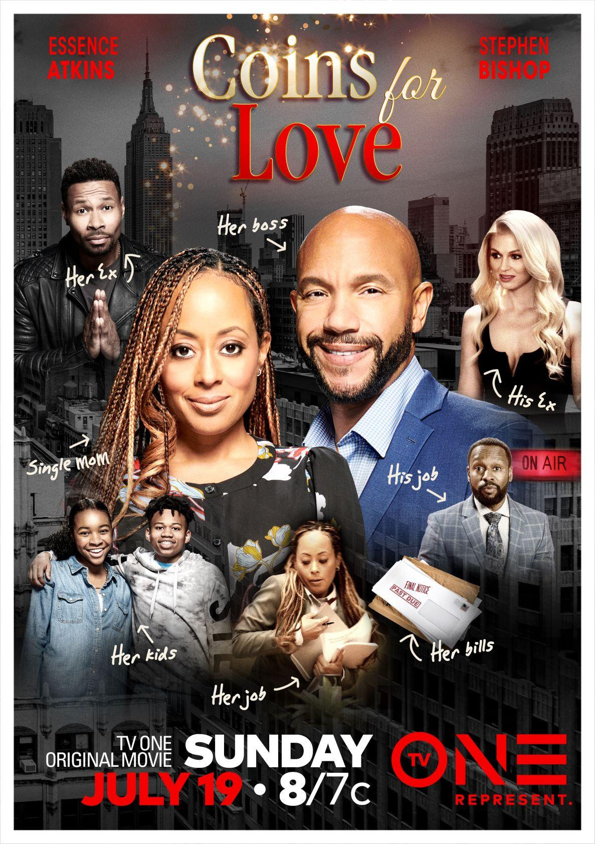 New Movie: Tv One’s ‘Coins For Love’ Starring Essence Atkins & Stephen Bishop
