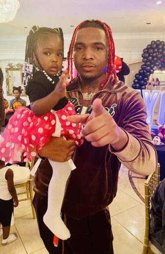 Rapper Lil Keed Throws Daughter Naychur Minnie Mouse-Themed Birthday Party