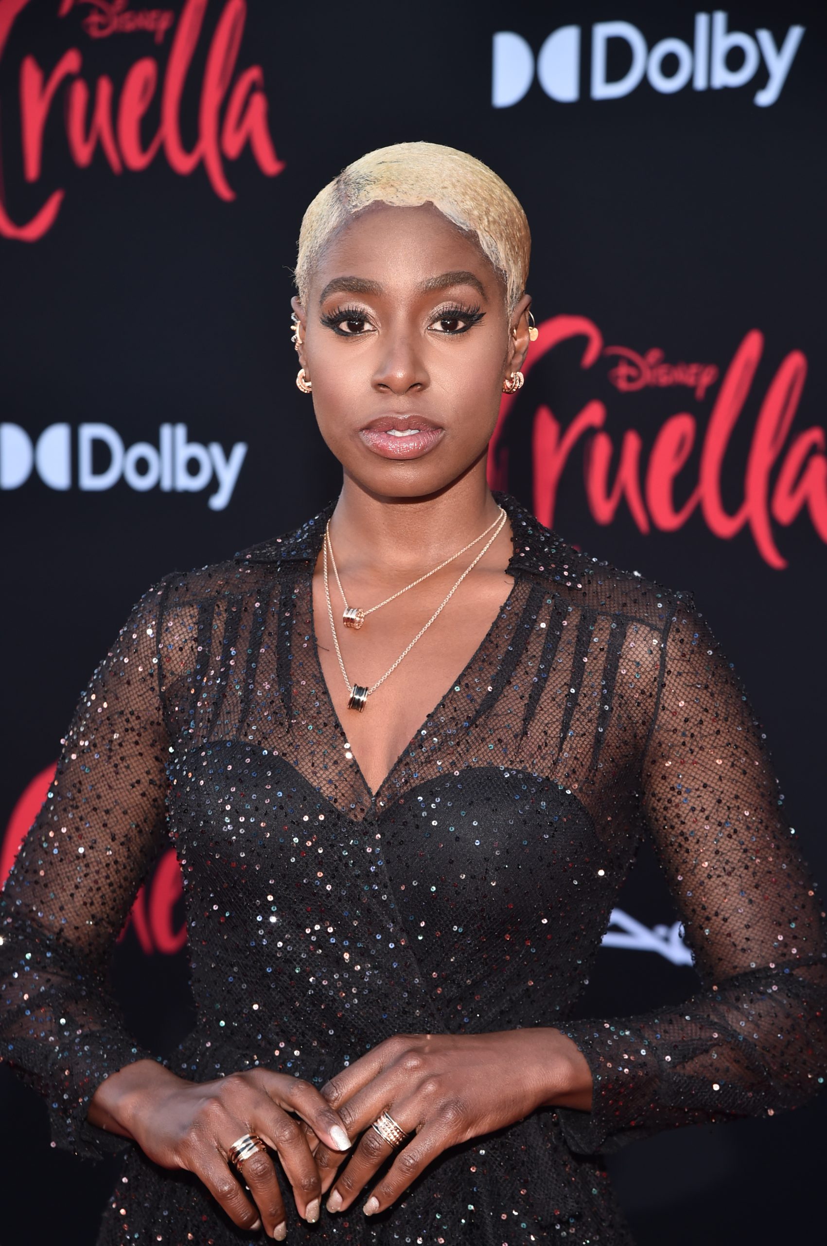 Get The Look: Kirby Howell-Baptiste Red Carpet Look At ‘Cruella’ Premiere