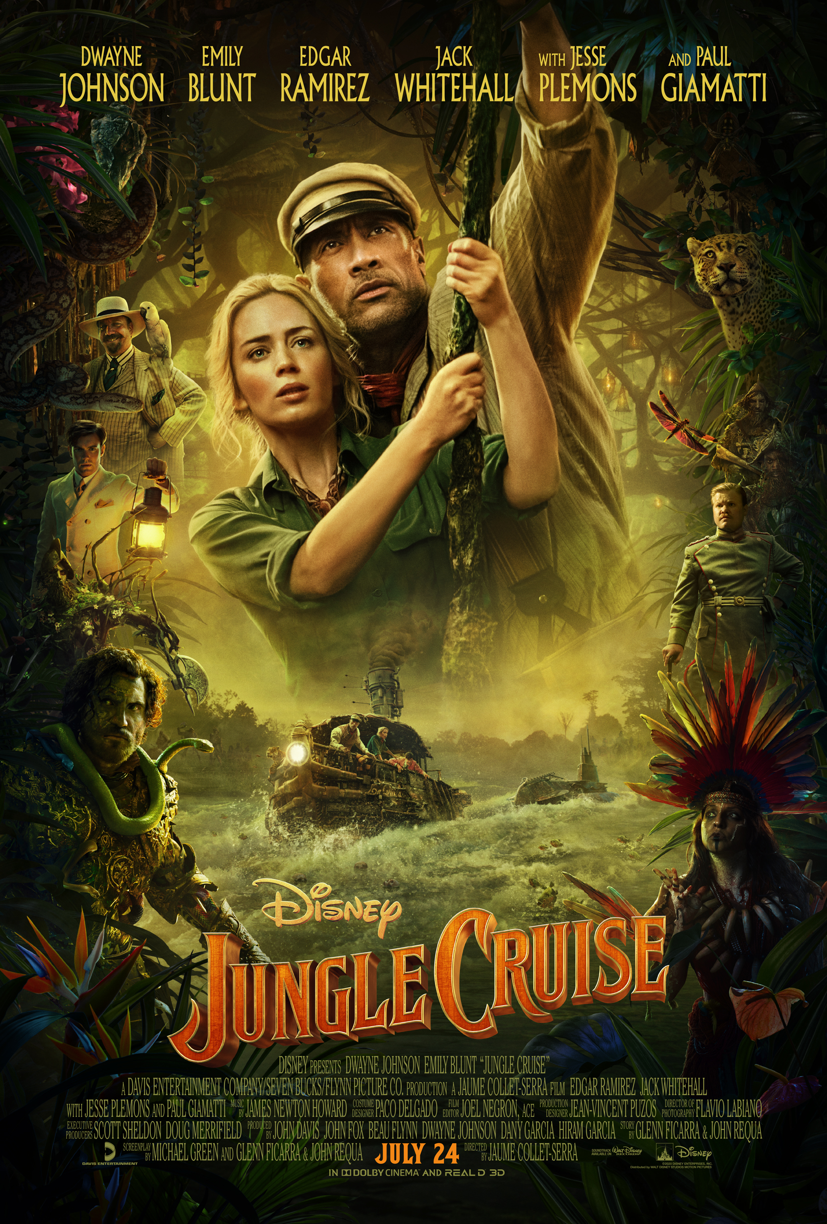 New Movie: Jungle Cruise Starring Dwayne Johnson & Emily Blunt