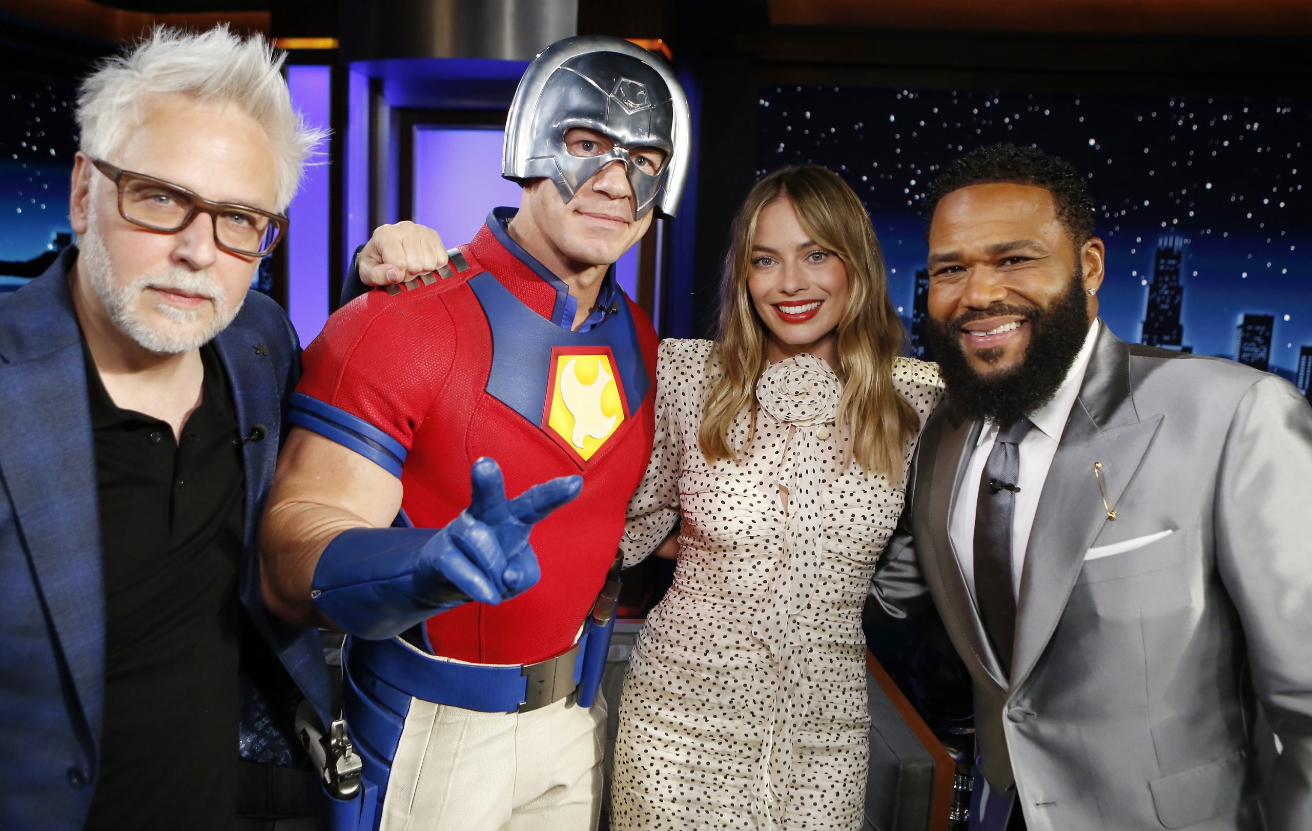 In Case You Missed It: The Cast Of ‘The Suicide Squad’ Margot Robbie, John Cena And James Gunn Stop By ‘Jimmy Kimmel Live’