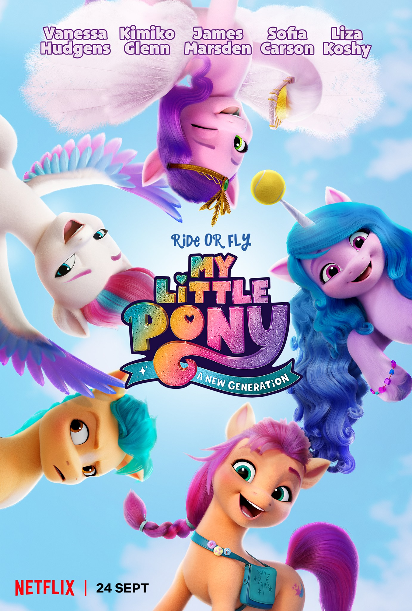 New Movie: Netflix’s My Little Pony A New Generation Starring Vanessa Hudgens