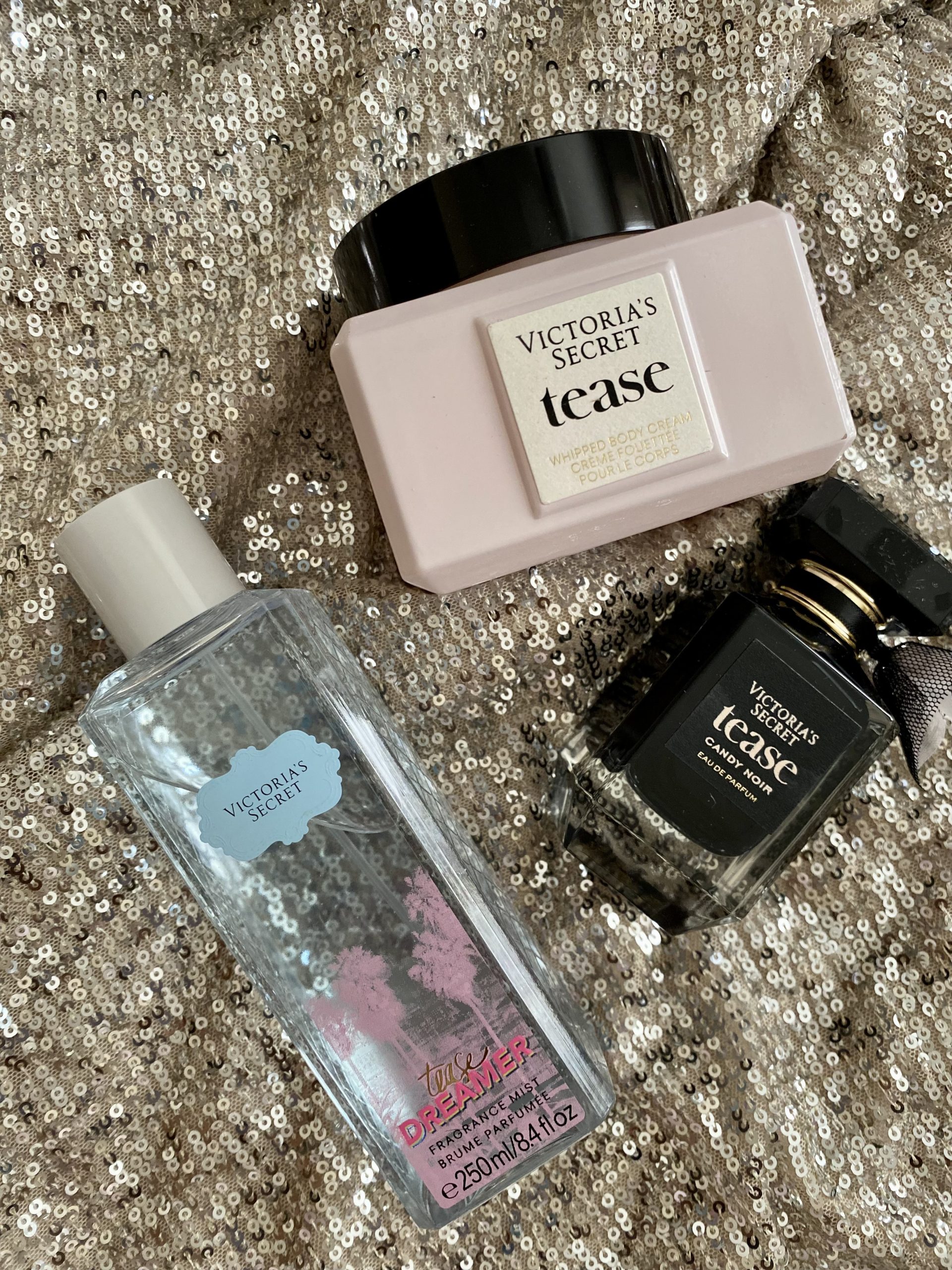 Victoria’s Secret Tease Candy Noir, Lotion & Mist