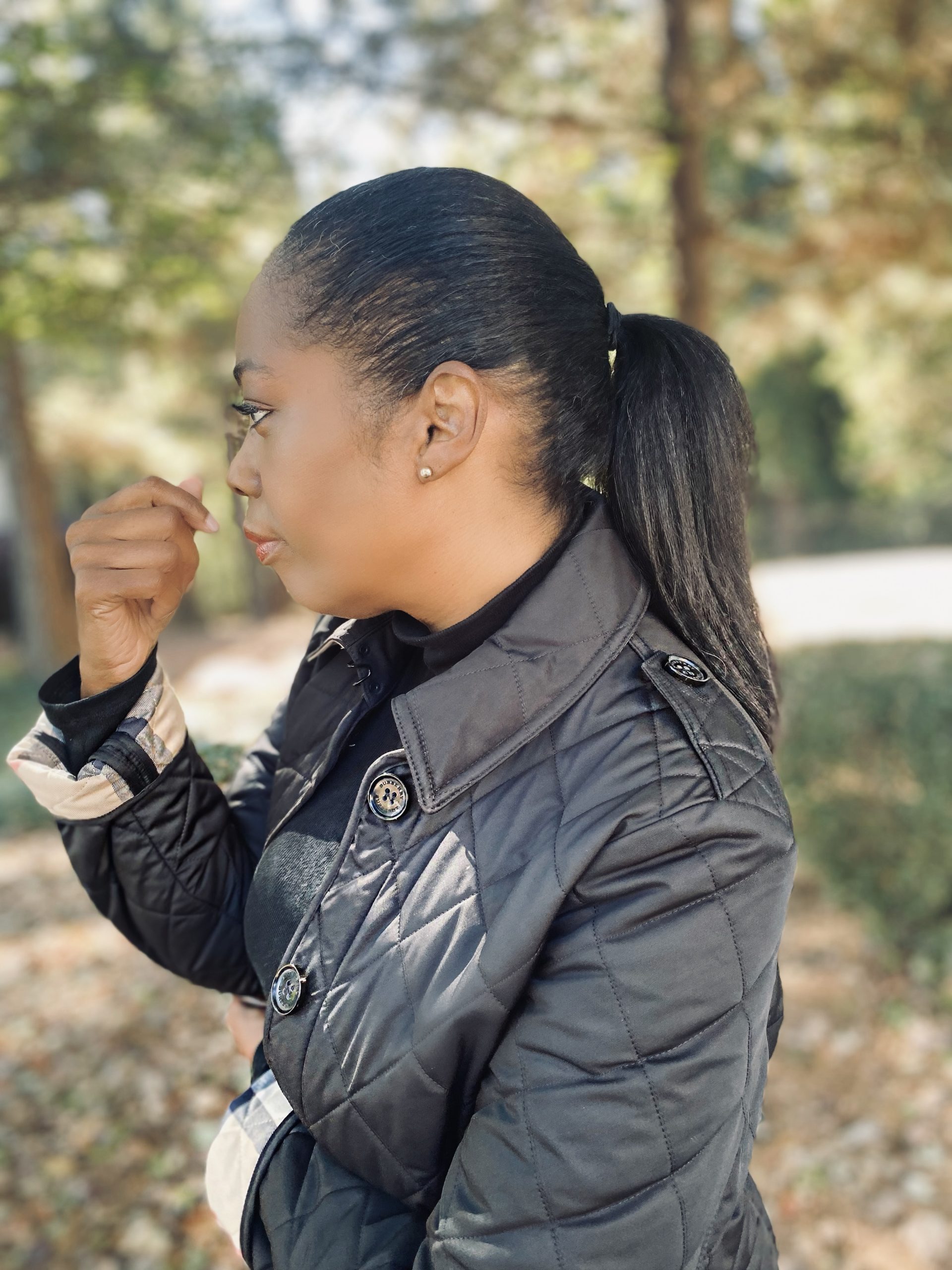 My Style: Burberry Diamond Quilted Thermoregulated Jacket