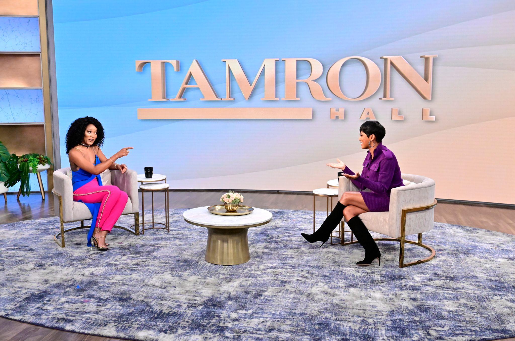 Keke Palmer On Going Public With Relationship On “Tamron Hall”