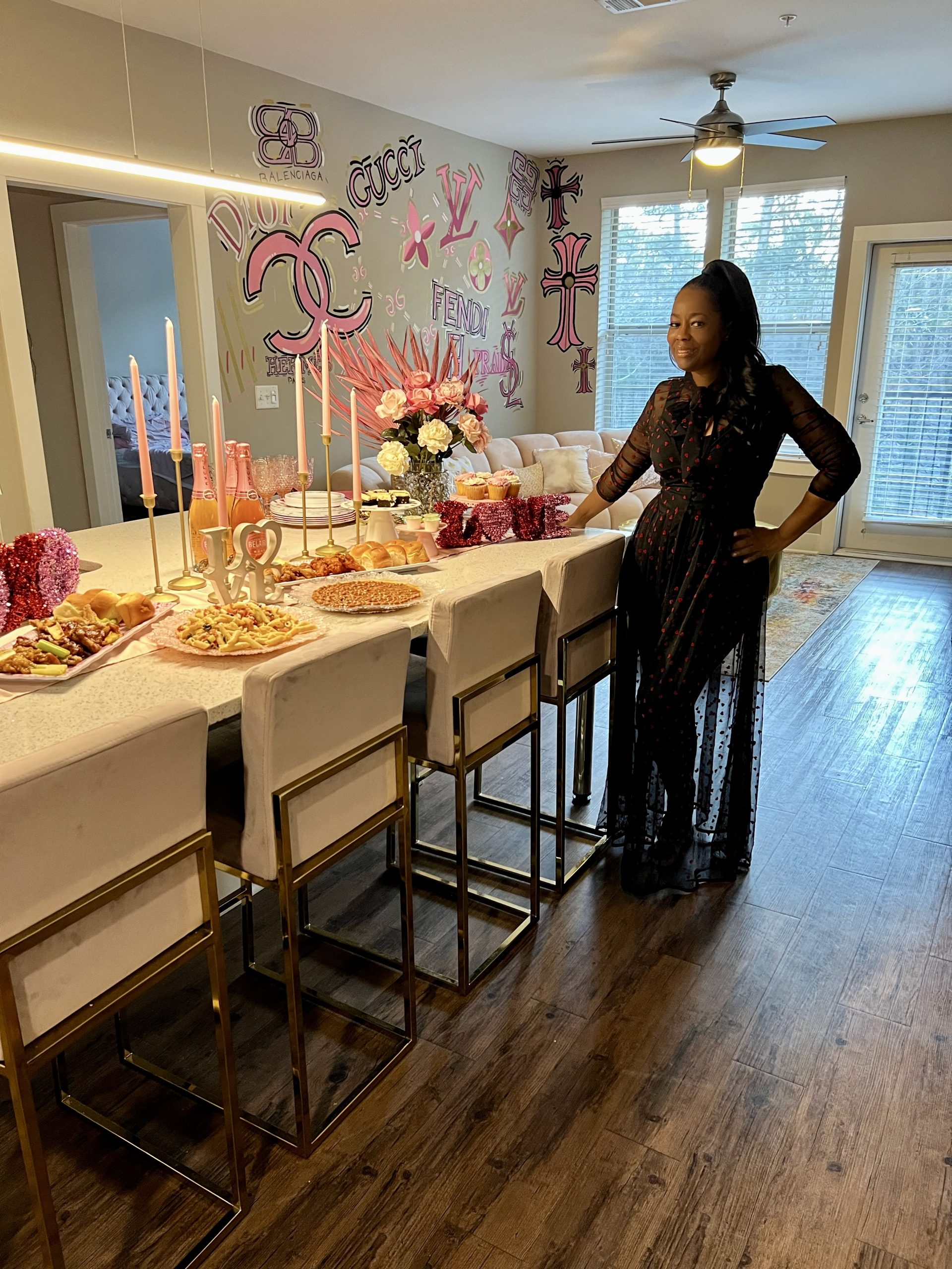Tyra’s 1st Annual Galentine’s Day Party