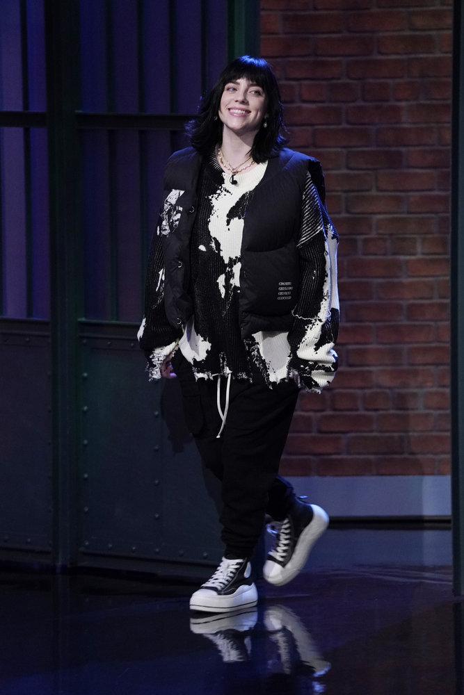 In Case You Missed It: Billie Eilish On ‘Late Night With Seth Meyers’