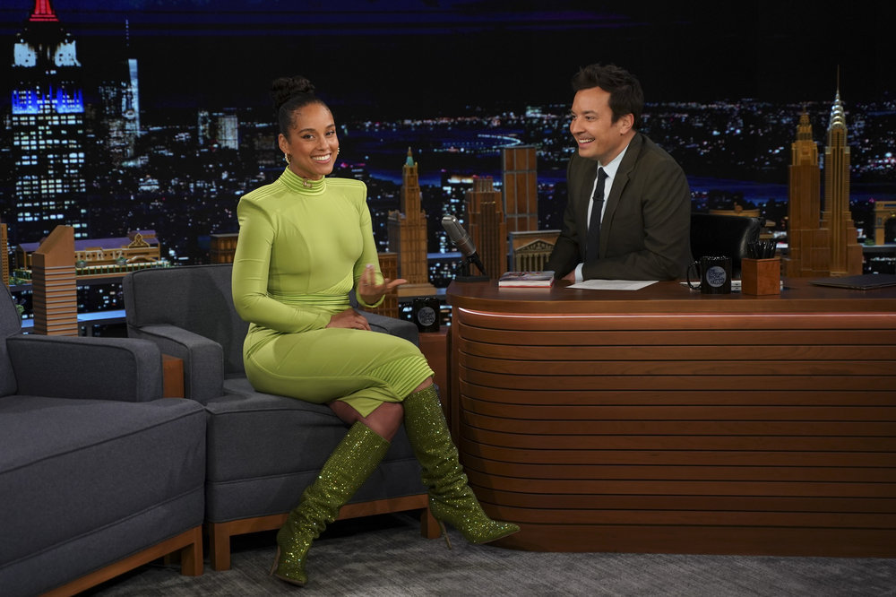 Wardrobe Breakdown: Alicia Keys On ‘The Tonight Show Starring Jimmy Fallon’