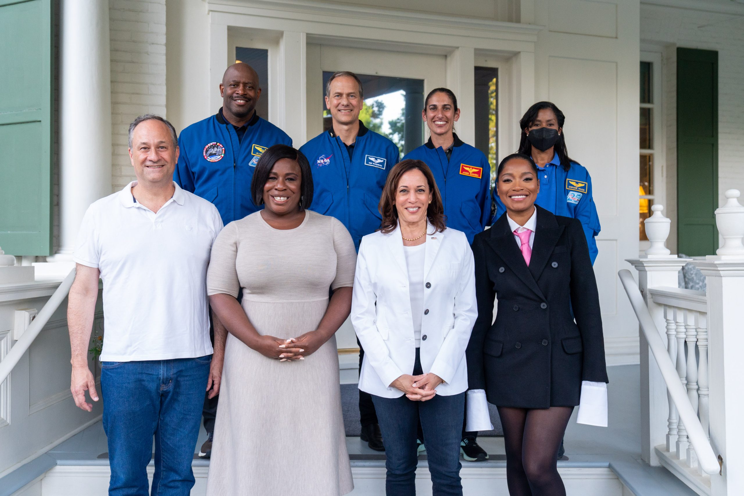Vice President Kamala Harris Hosts Family STEM Event “Lightyear” Screening With Stars Keke Palmer And Uzo Aduba