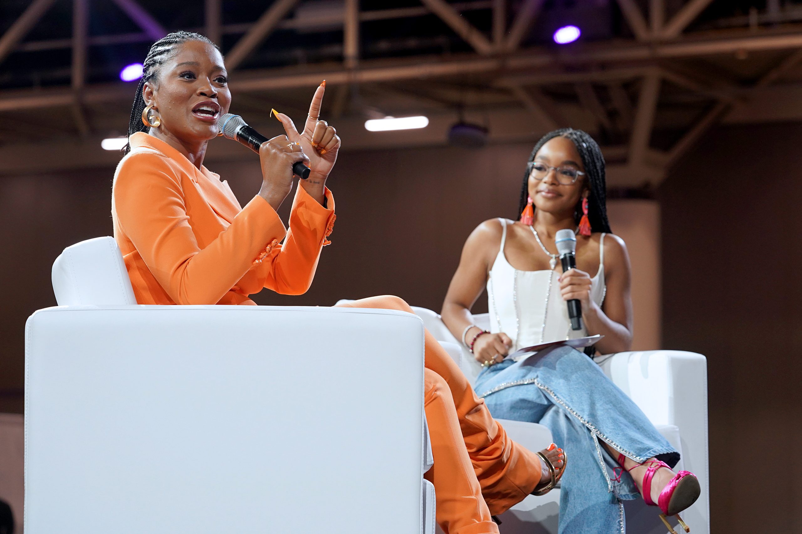 Marsai Martin Moderated ‘An Out Of This World Conversation’ With KeKe Palmer During Essence Festival
