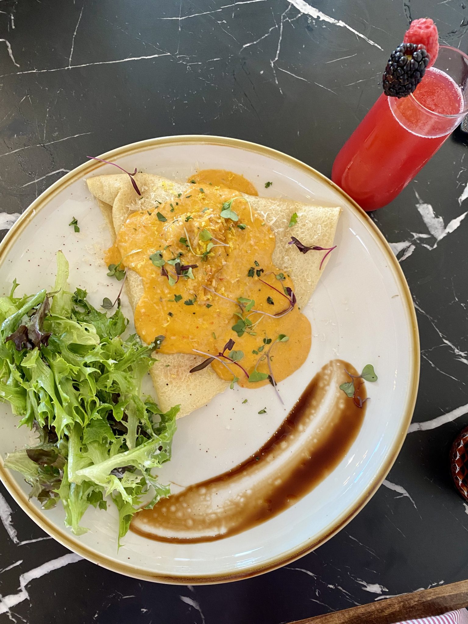 La Gabrielle Crepes & Waffles Breakfast & Brunch Restaurant Talking