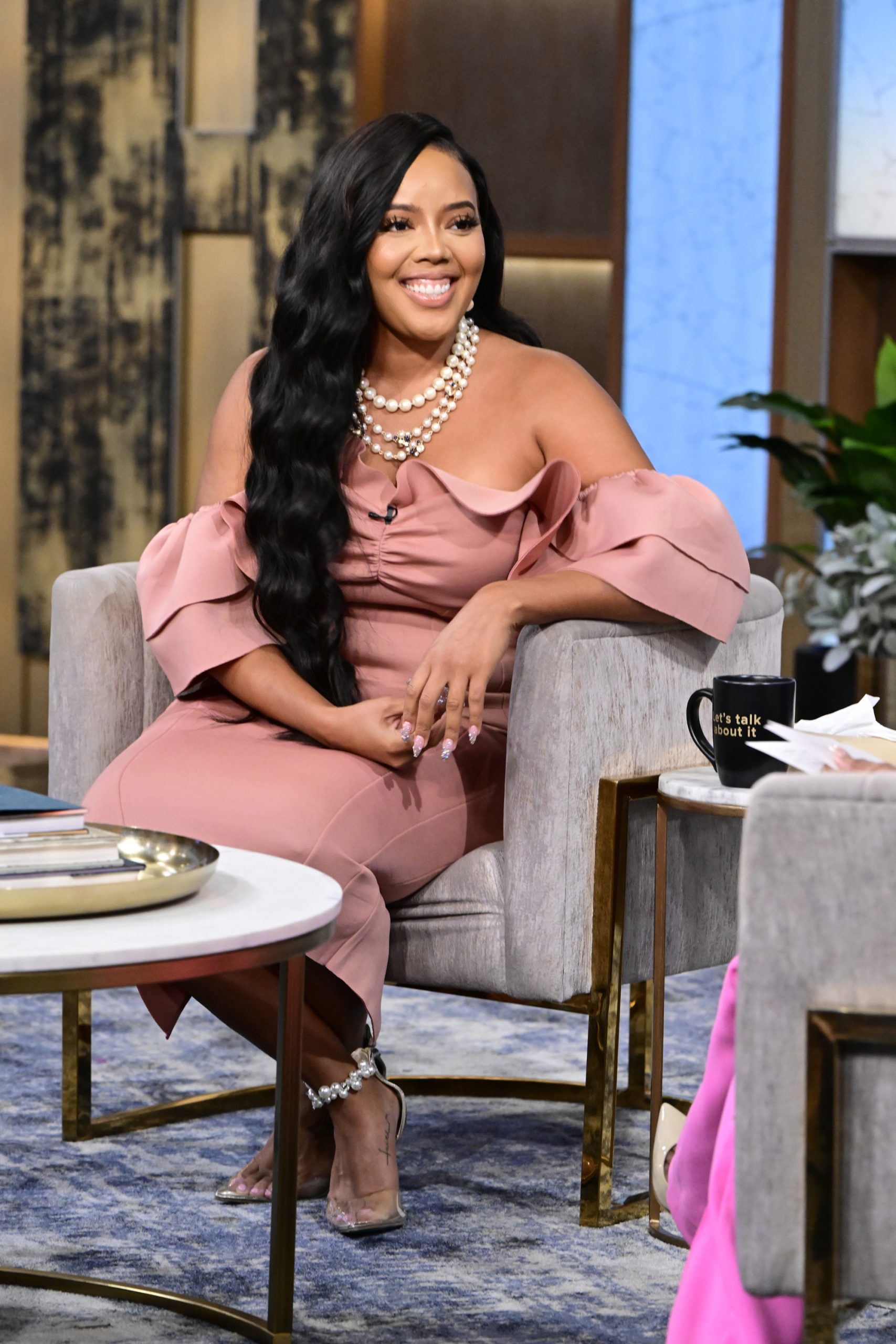 Angela Simmons Stops By The ‘Tamron Hall Show’, Talks About Viral Bikini Pic!