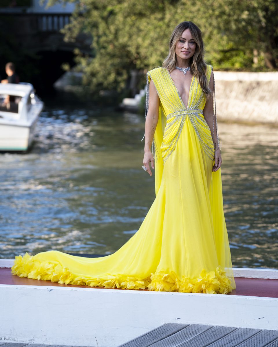 Wardrobe Breakdown Olivia Wilde At 'Don't Worry Darling' Premiere At Venice Film Festival