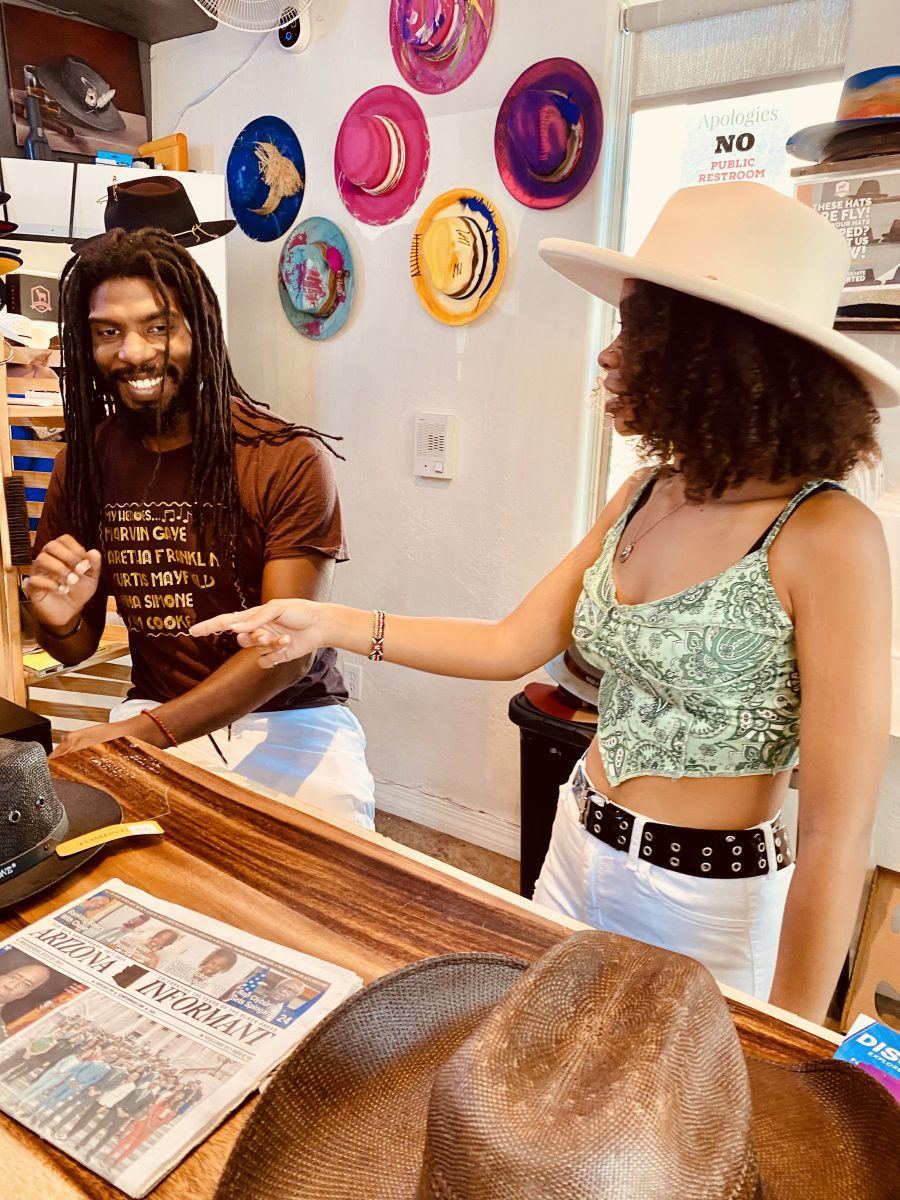 Straw And Wool Hat Store In Phoenix, Arizona Talking With Tami