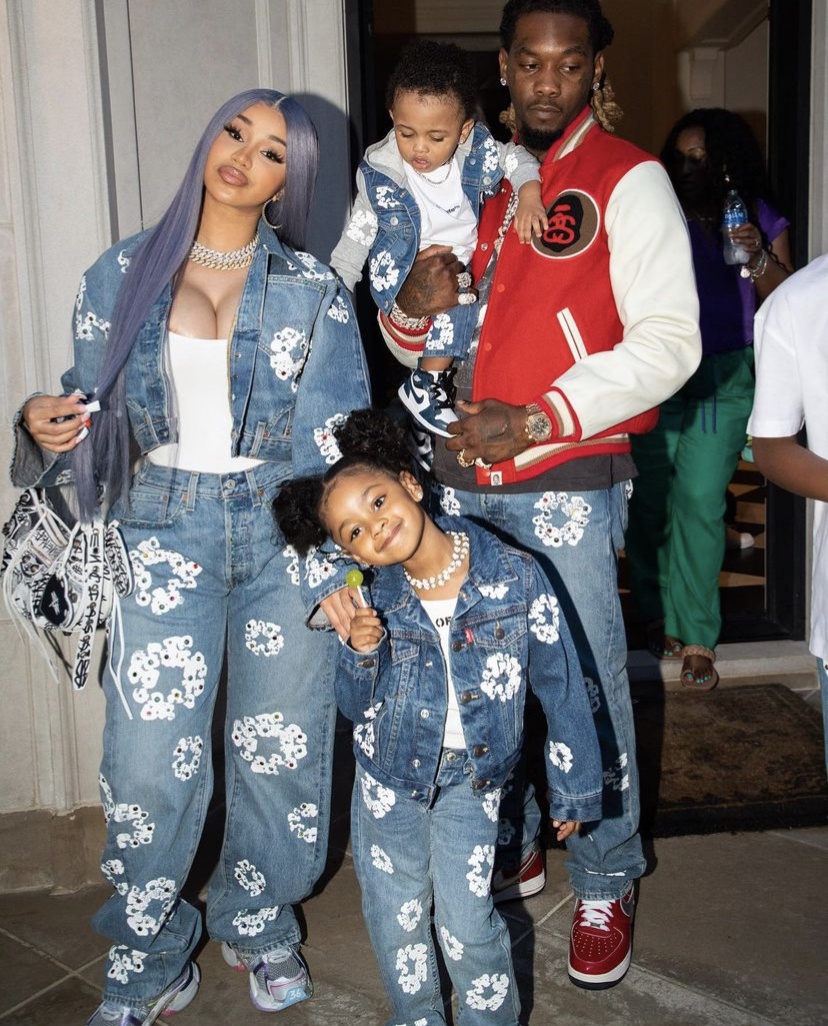 Rappers Cardi B & Hubby Offset Roll Out The Red Carpet For Son Wave’s First Birthday!