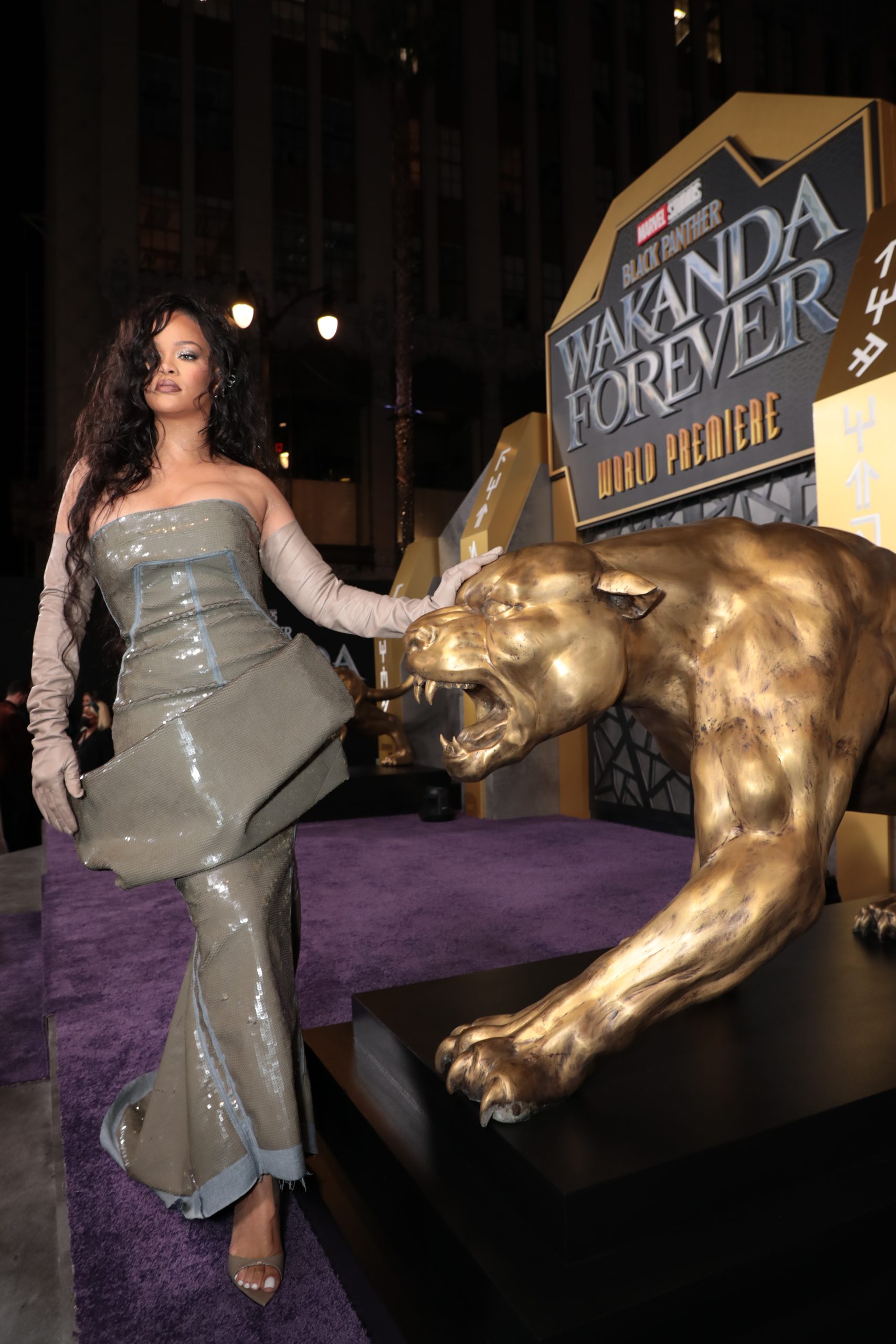 Wardrobe Breakdown: Rihanna At ‘Black Panther: Wakanda Forever’ World Premiere