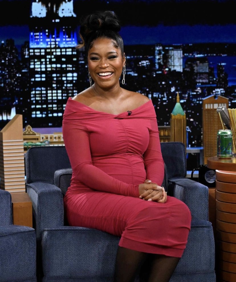 KeKe Palmer And Her Baby Bump Talked  New Podcast On ‘Jimmy Fallon’
