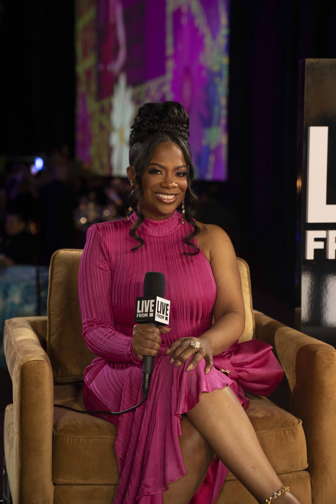 Kandi Burruss Hosts Live From E! Red Carpet For The 2023 Grammy Awards