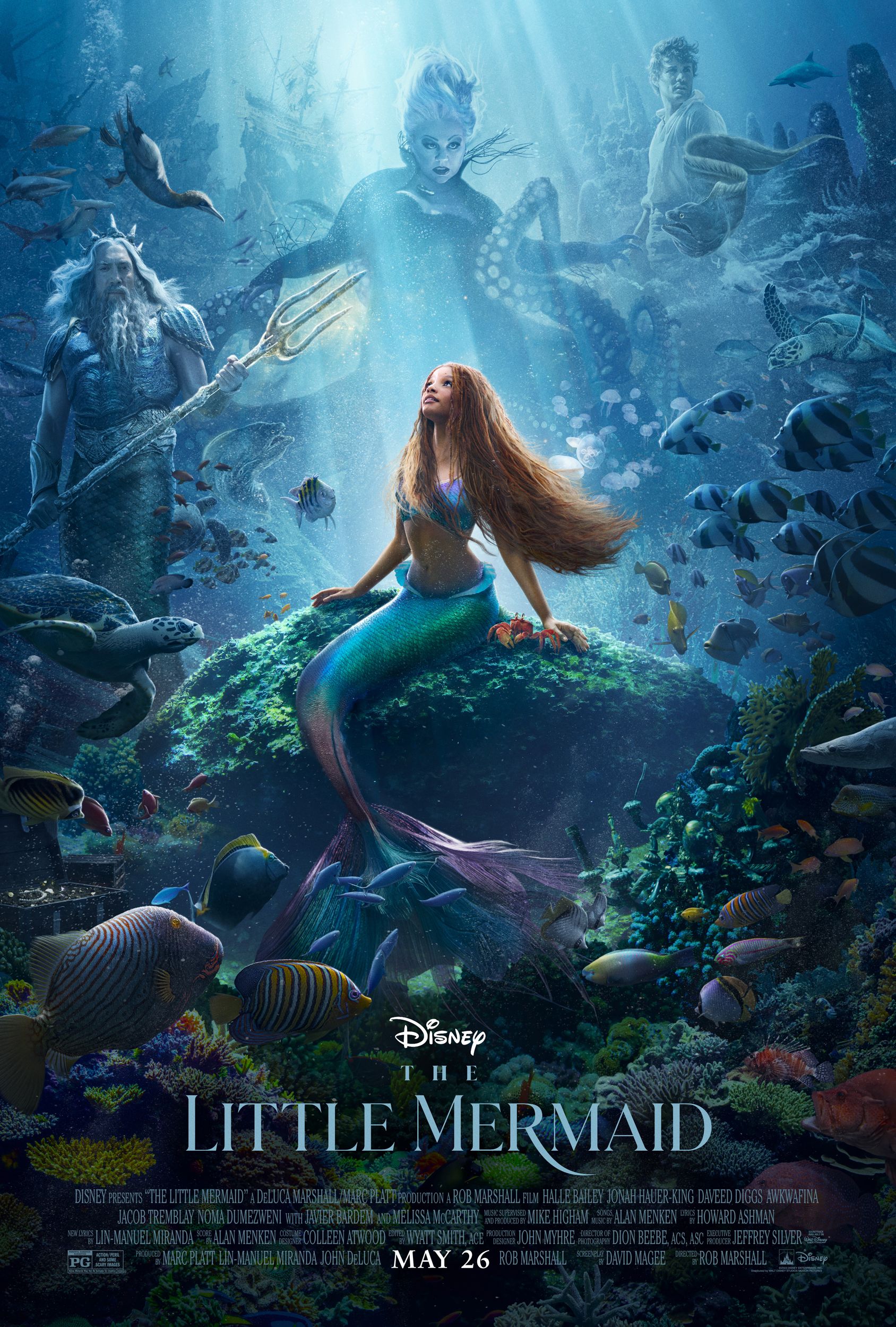 First Look: ‘The Little Mermaid’ Starring Halle Bailey