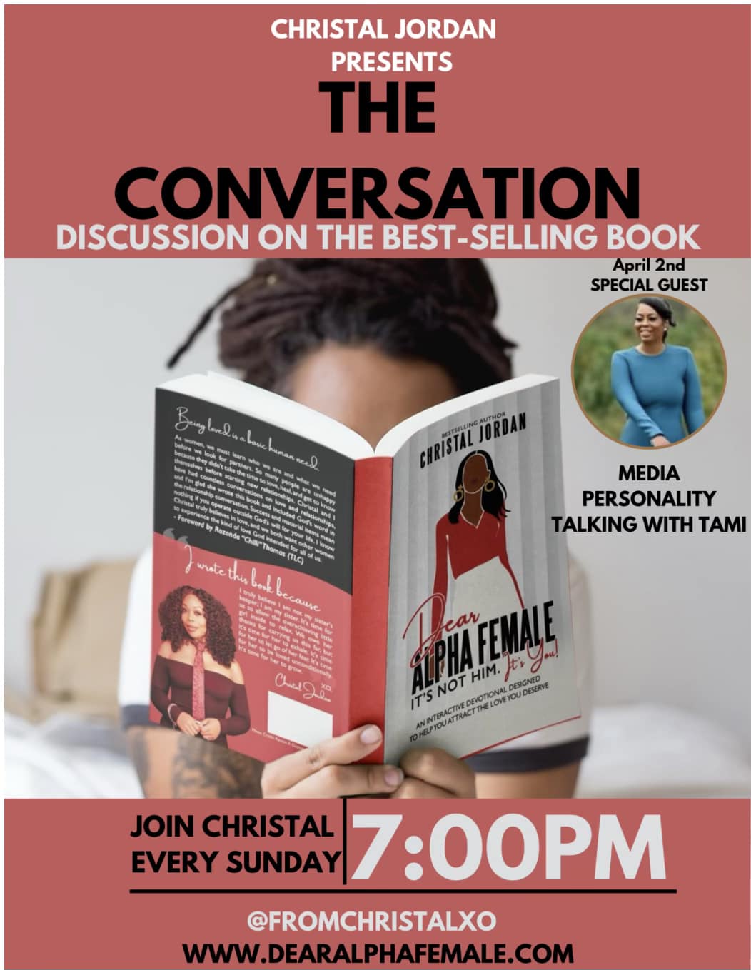 Talking With Tami On Christal Jordan Presents ‘The Conversation’