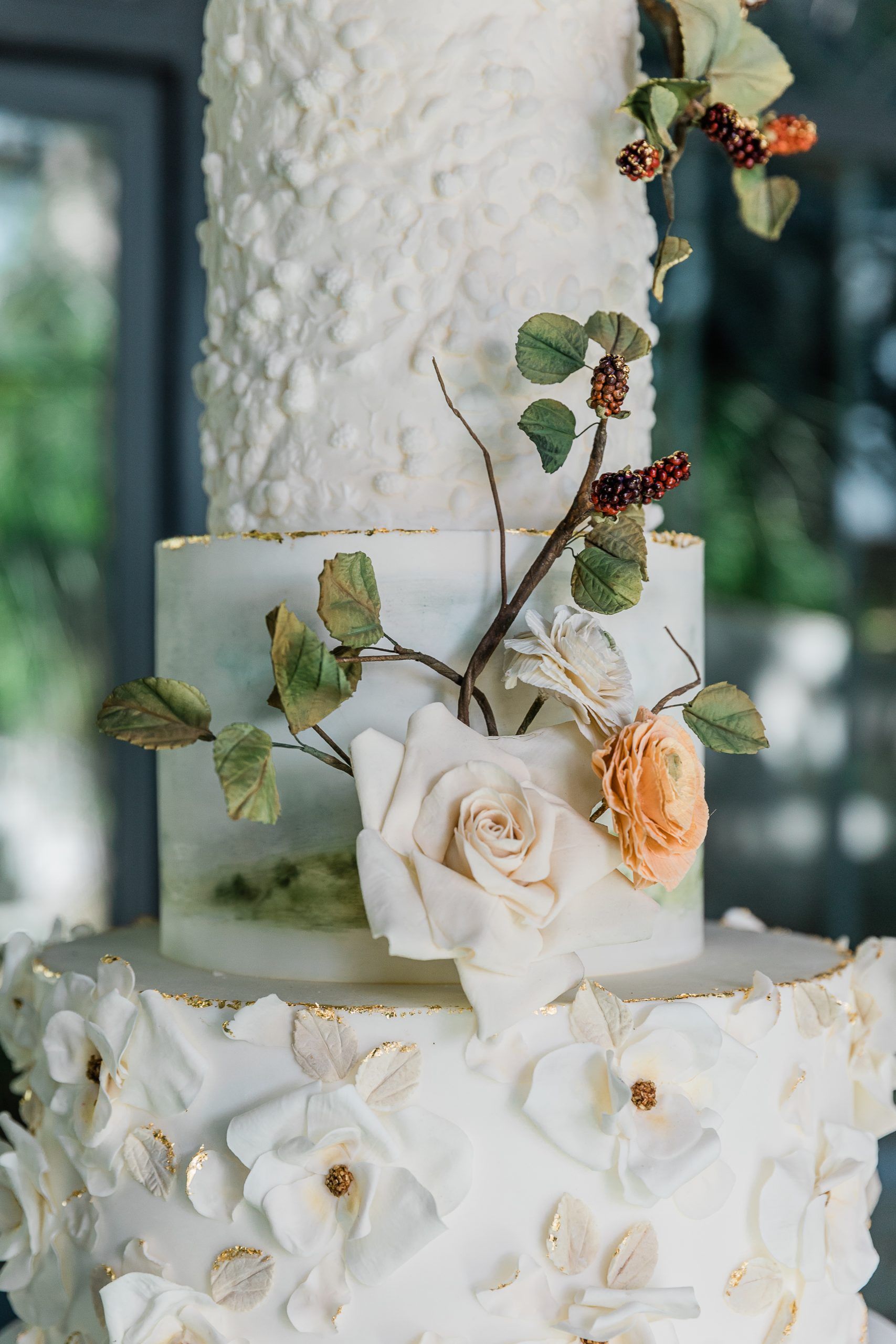 Kelly Gray Wedding Cakes Inspired By Claire Pettibone Les Fleurs Collection