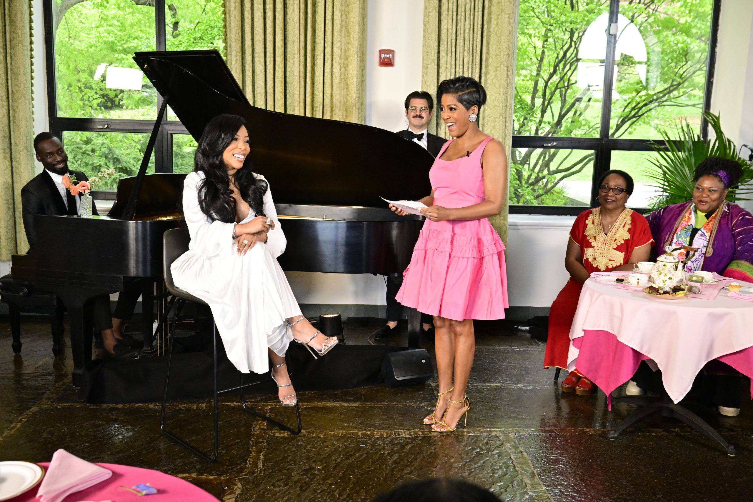 K. Michelle & Coco Austin Stop By ‘Tamron Hall Show’ For Mother’s Day Special